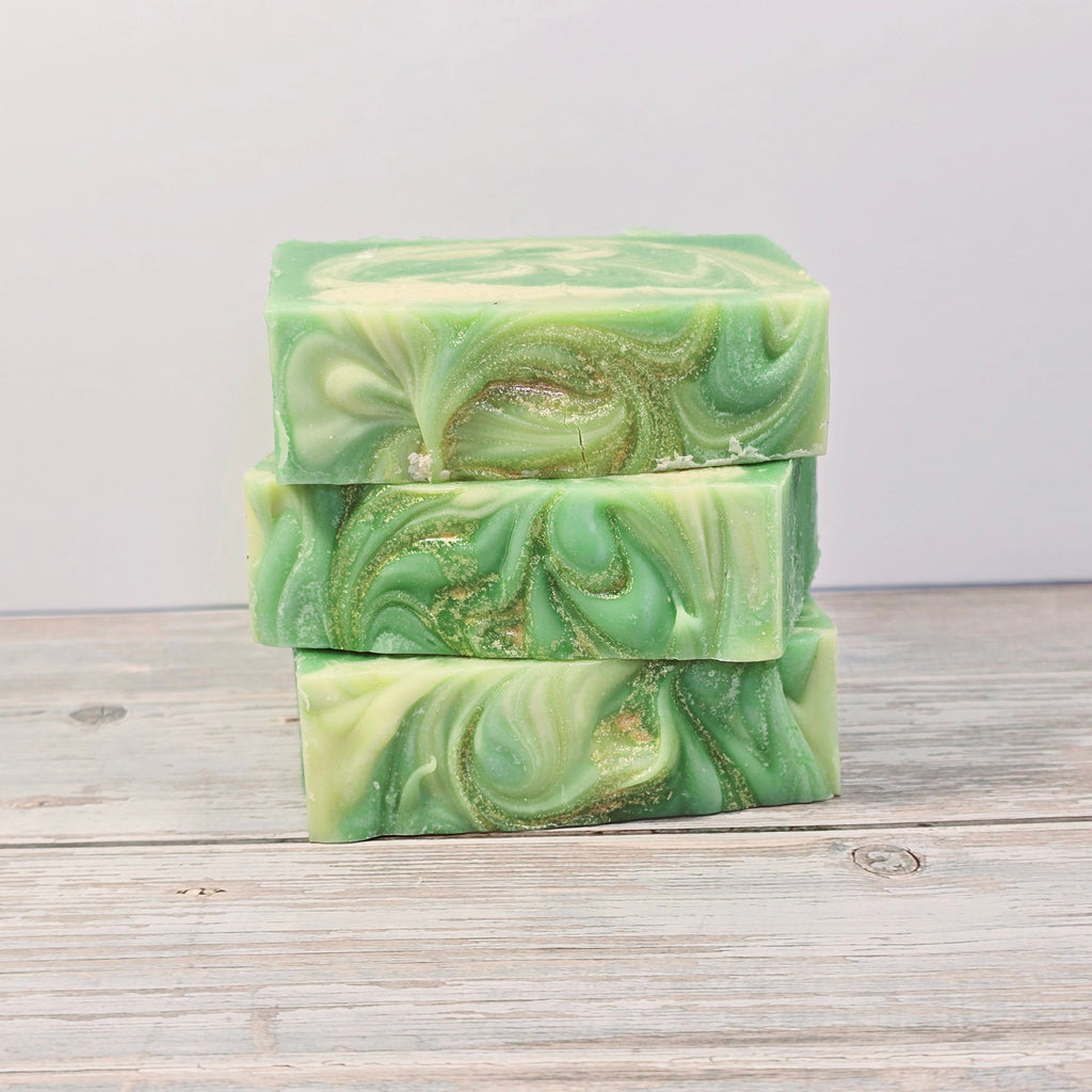 Cashmere Pear Soap Bar with pumpkin purée and pear fragrance