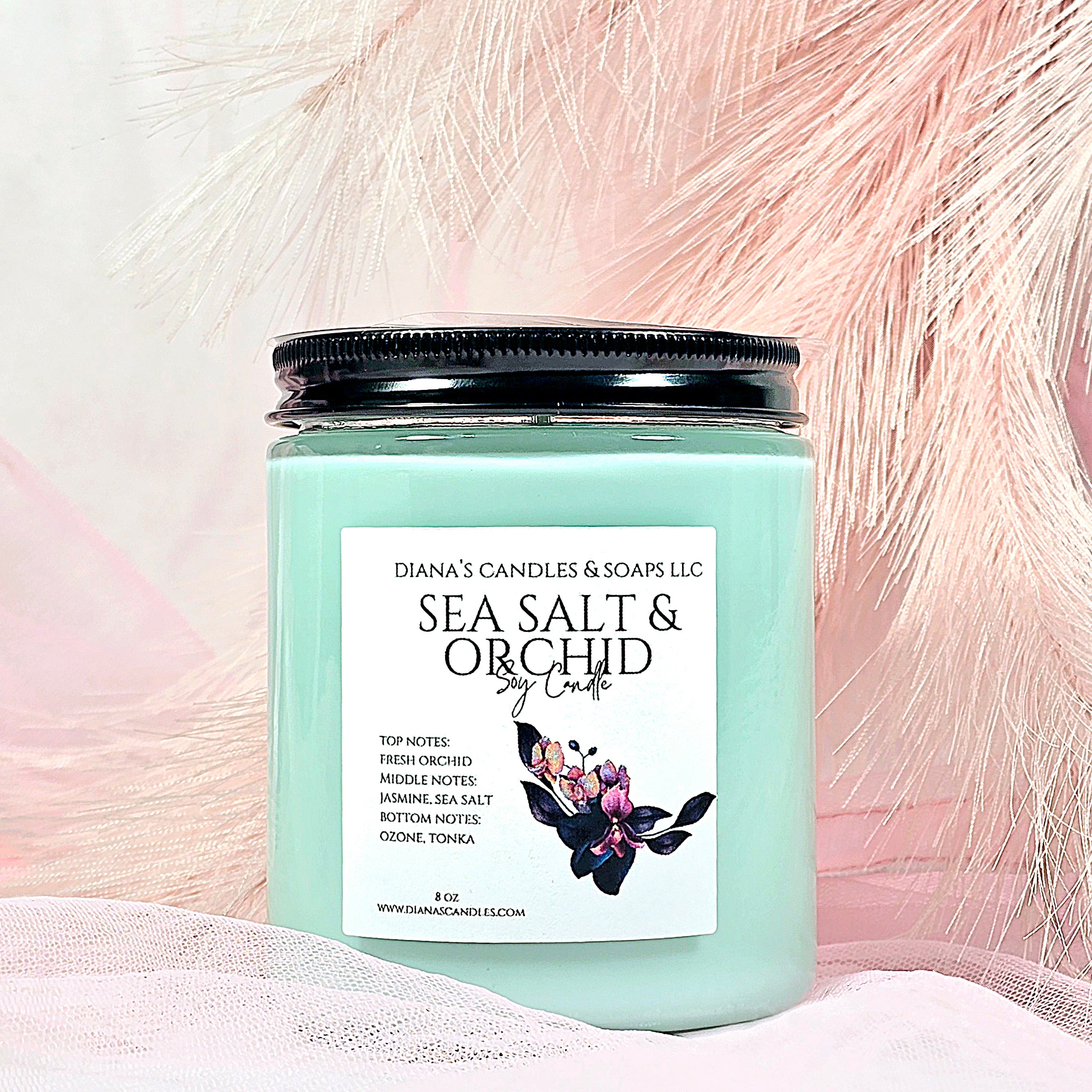 Sea Salt and Orchid Candle