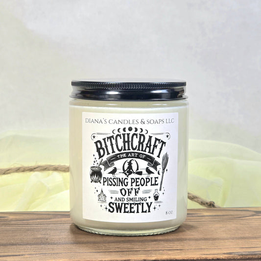 Bitchcraft Candle Diana's Candles and Soaps
