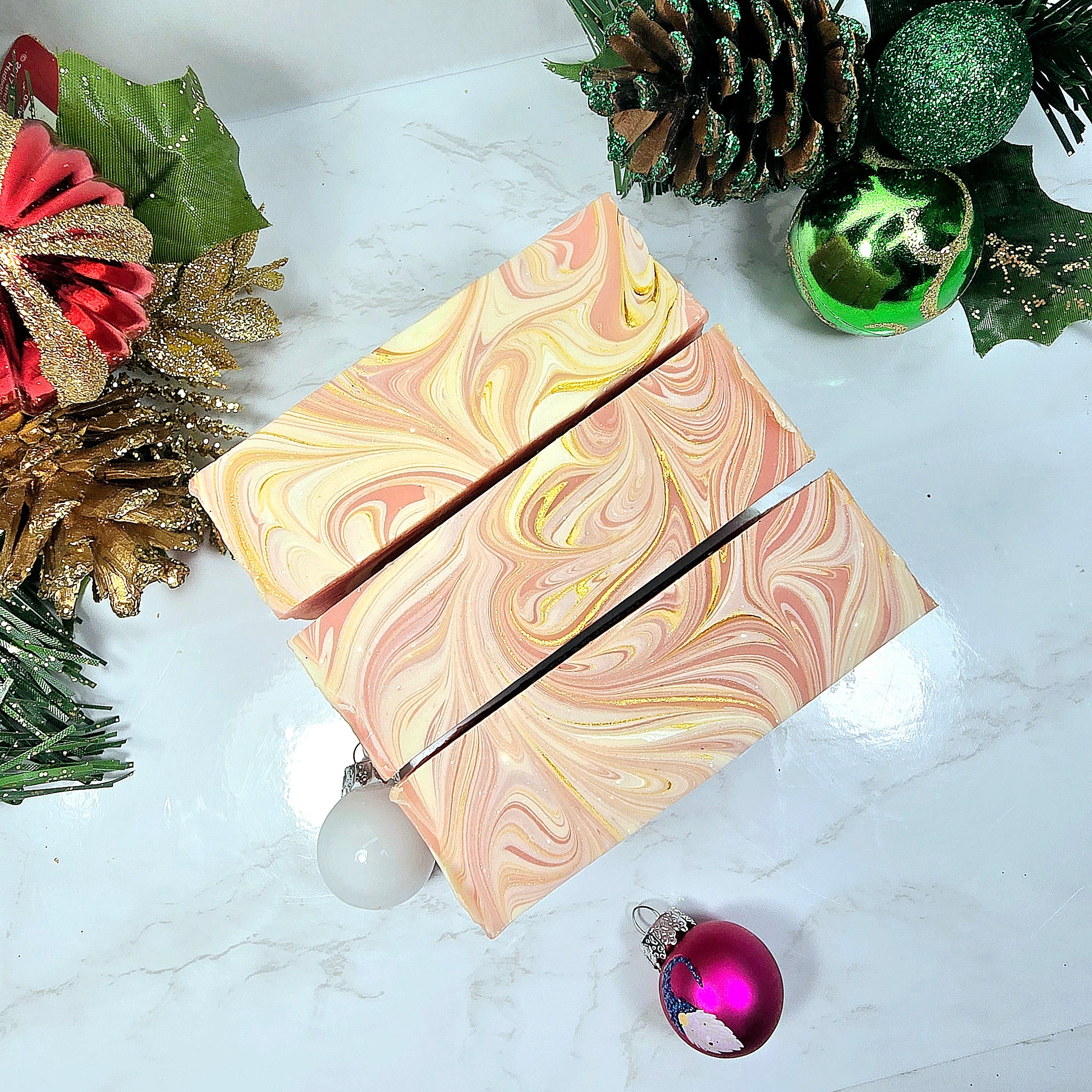 Pomegranate Cider Holiday Soap Bar Diana's Candles and Soaps