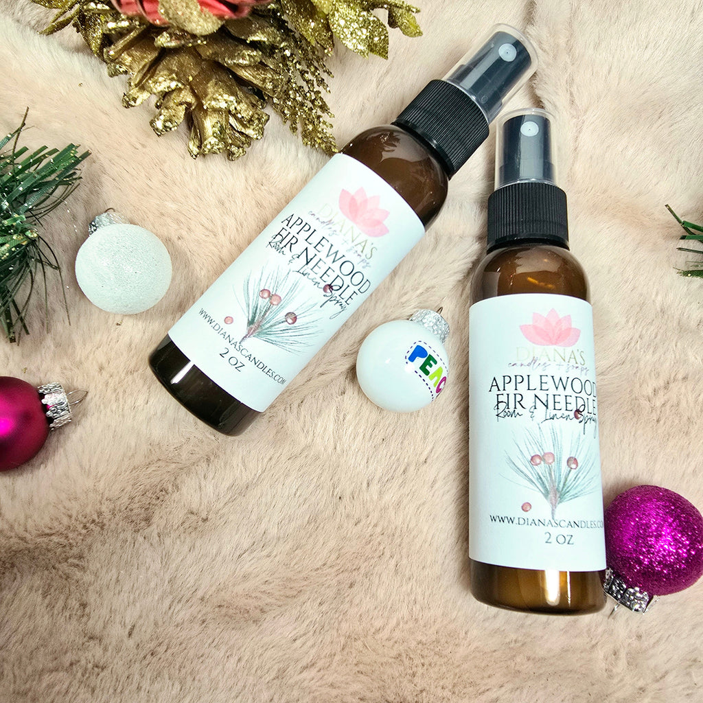 Apple Fir Needle Room Spray Diana's Candles and Soaps