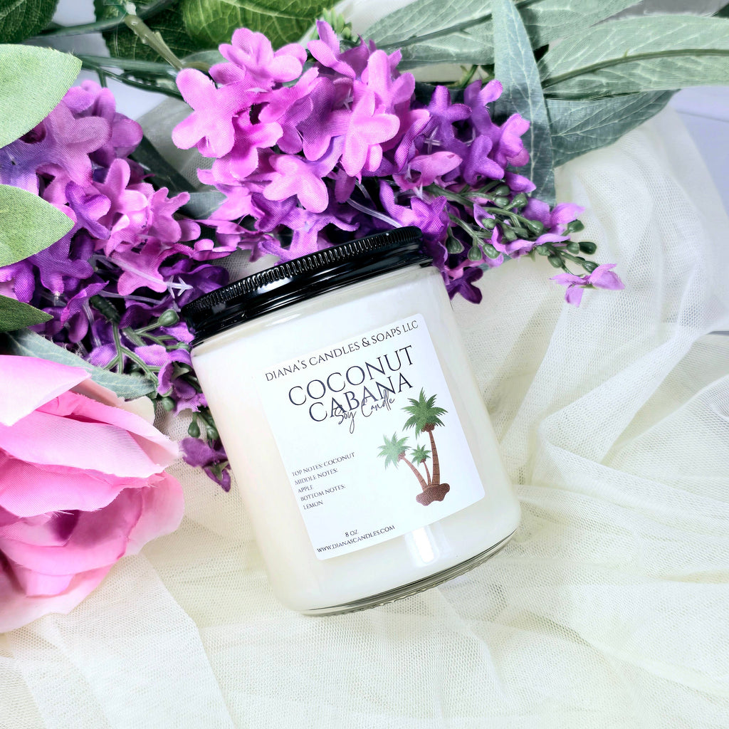 Coconut Cabana Candle Diana's Candles and Soaps