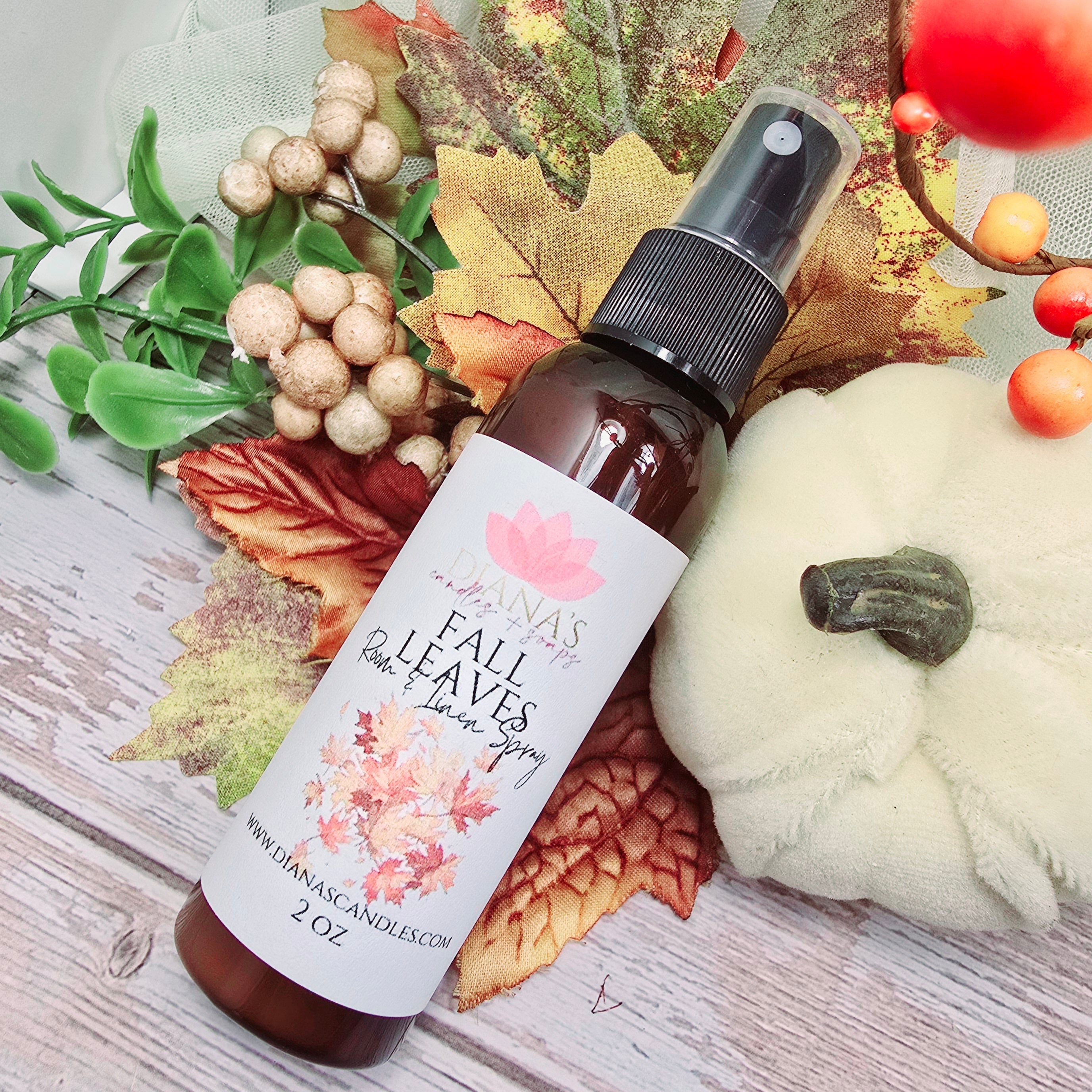 Fall Leaves Room Spray Diana's Candles and Soaps