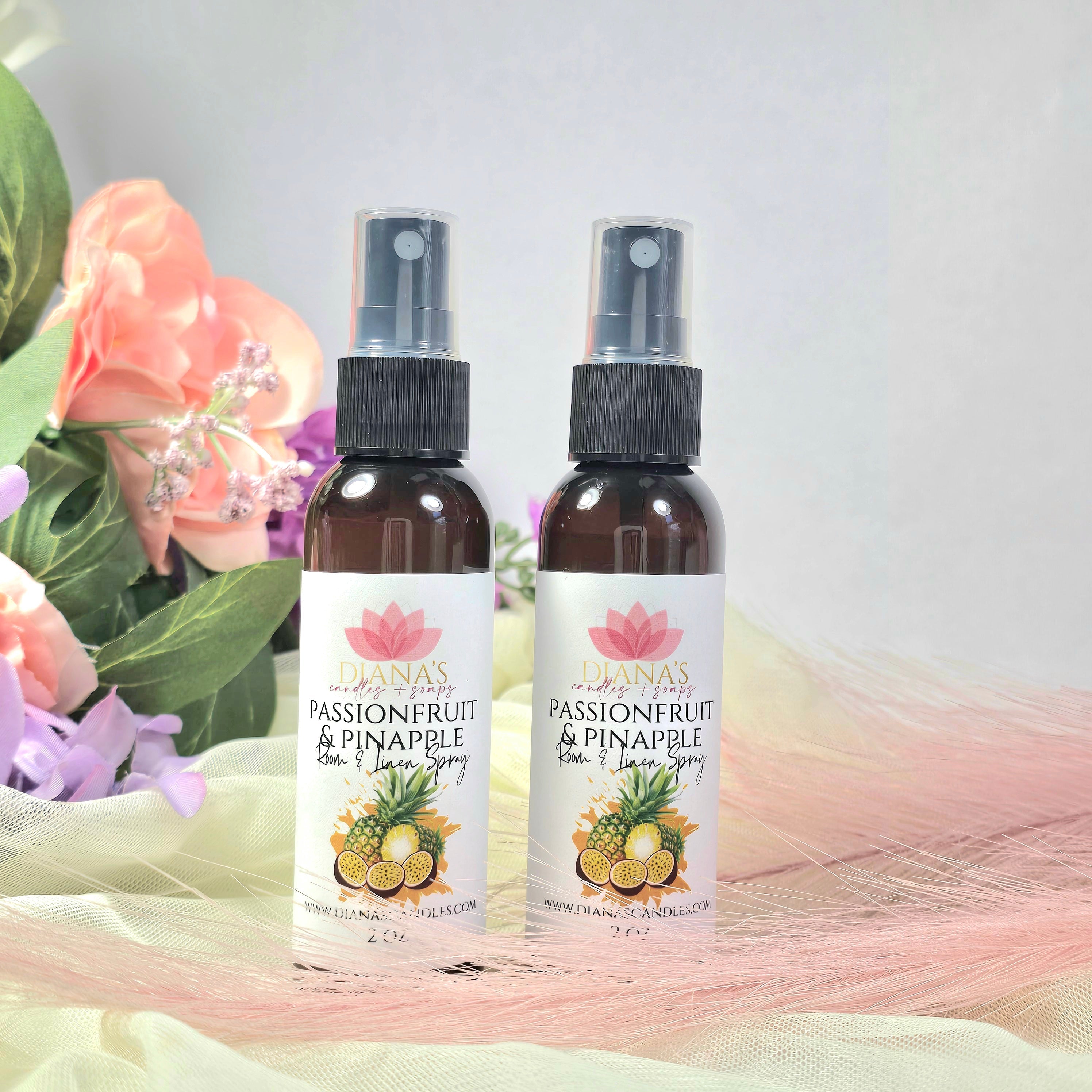 Passionfruit & Pineapple Room Spray Diana's Candles and Soaps