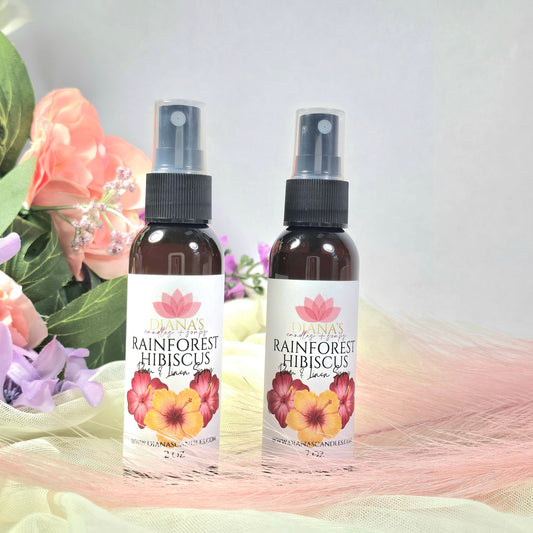 Rainforest Hibiscus Room Spray Diana's Candles and Soaps