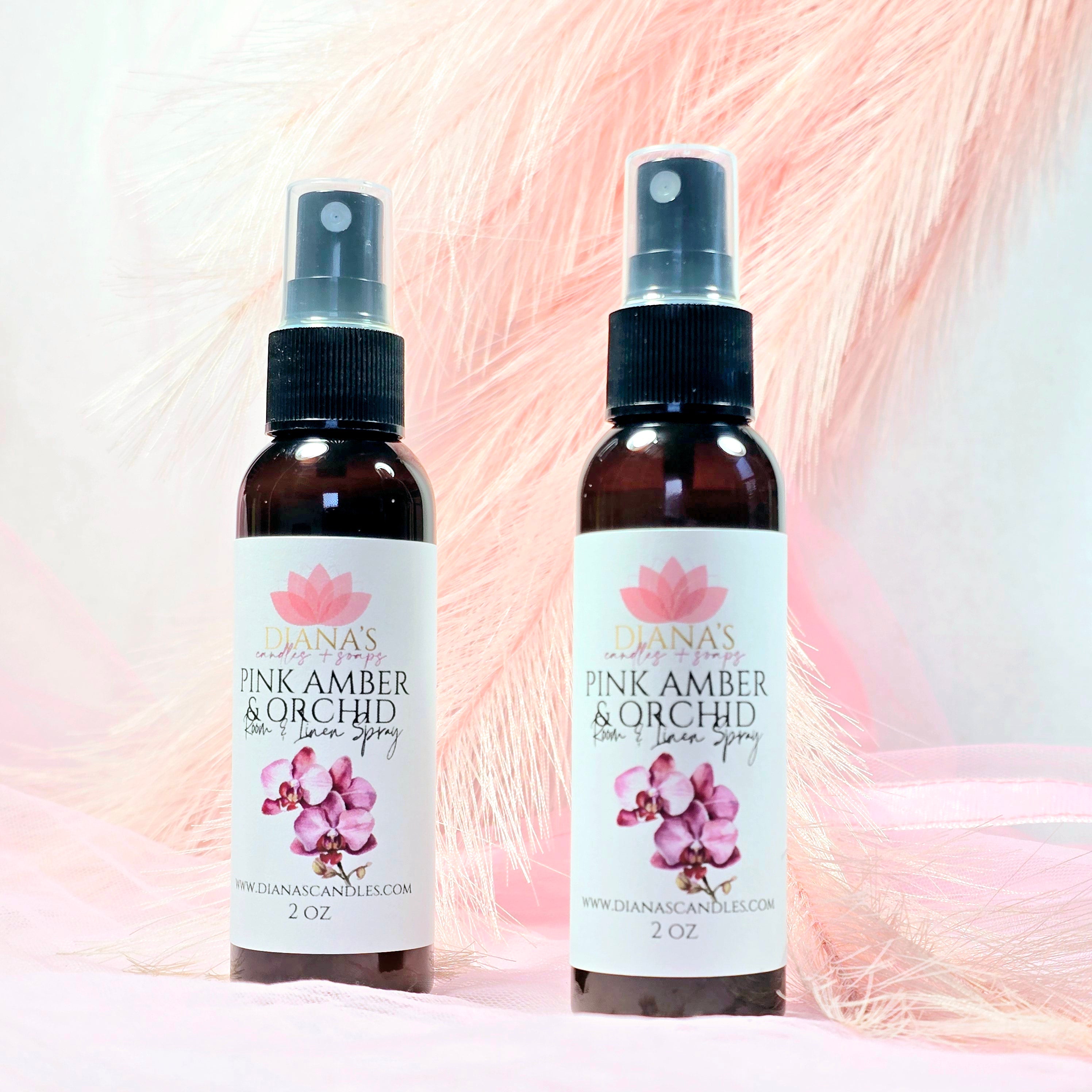 Pink Amber and Orchid Room Spray