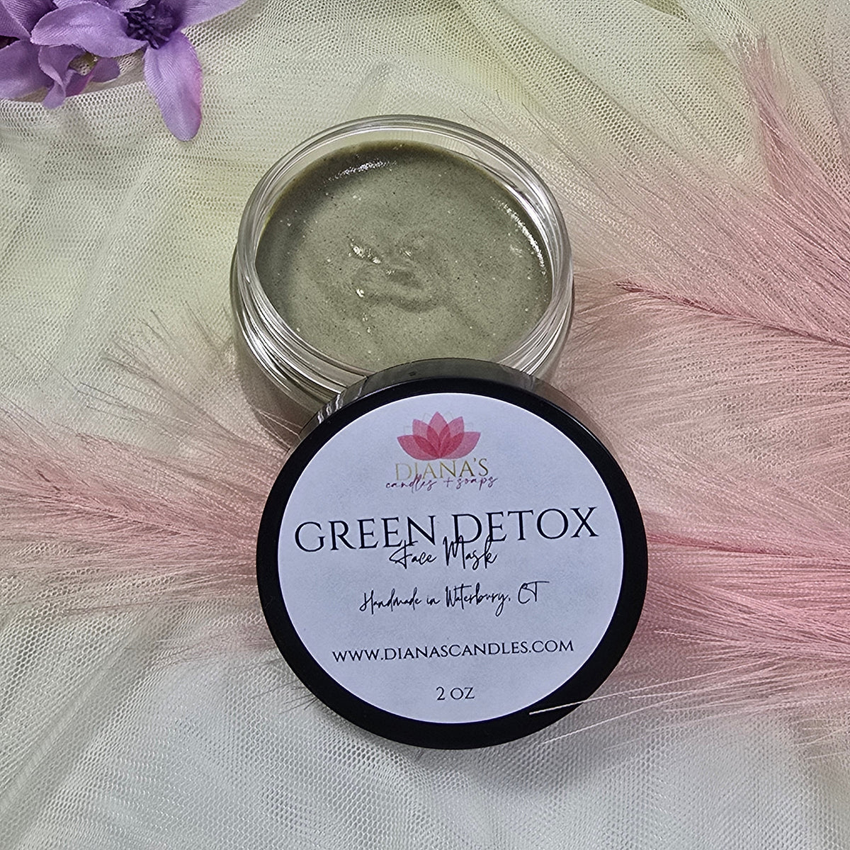 Green Detox Clarifying Mask Diana's Candles and Soaps