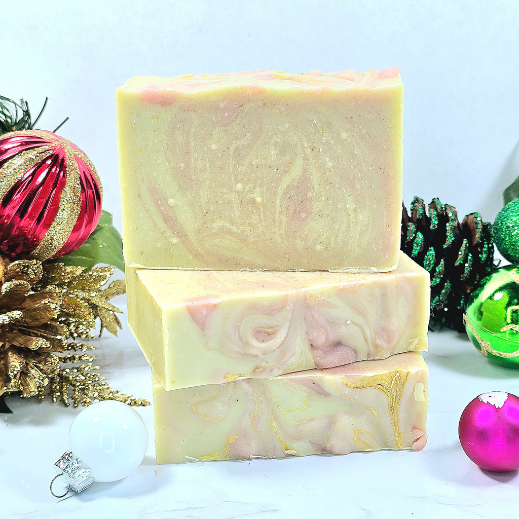 Champagne Toast Holiday Soap Bar Diana's Candles and Soaps