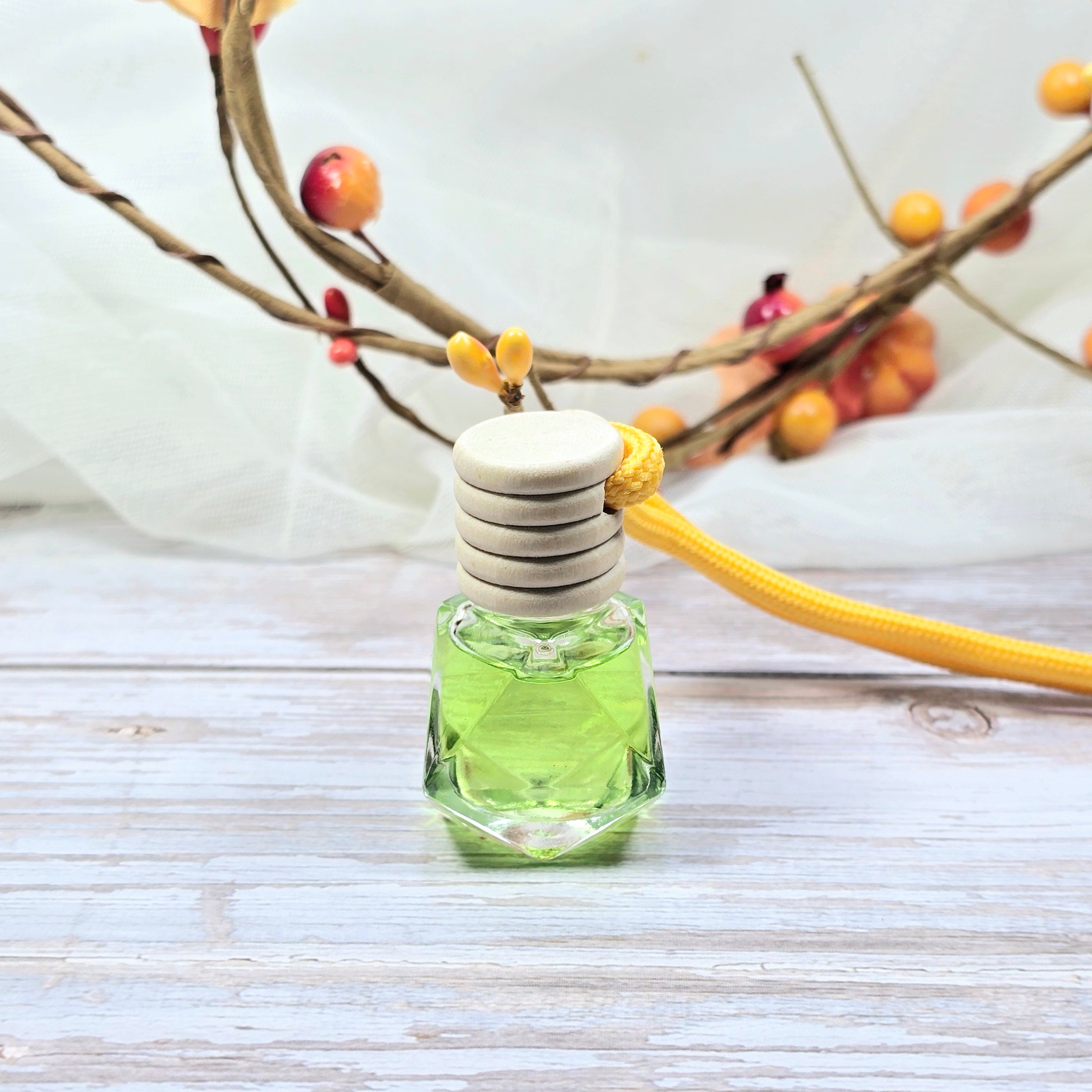 Sweater Weather hanging car diffuser with vanilla, amber, musk, and cinnamon fragrance