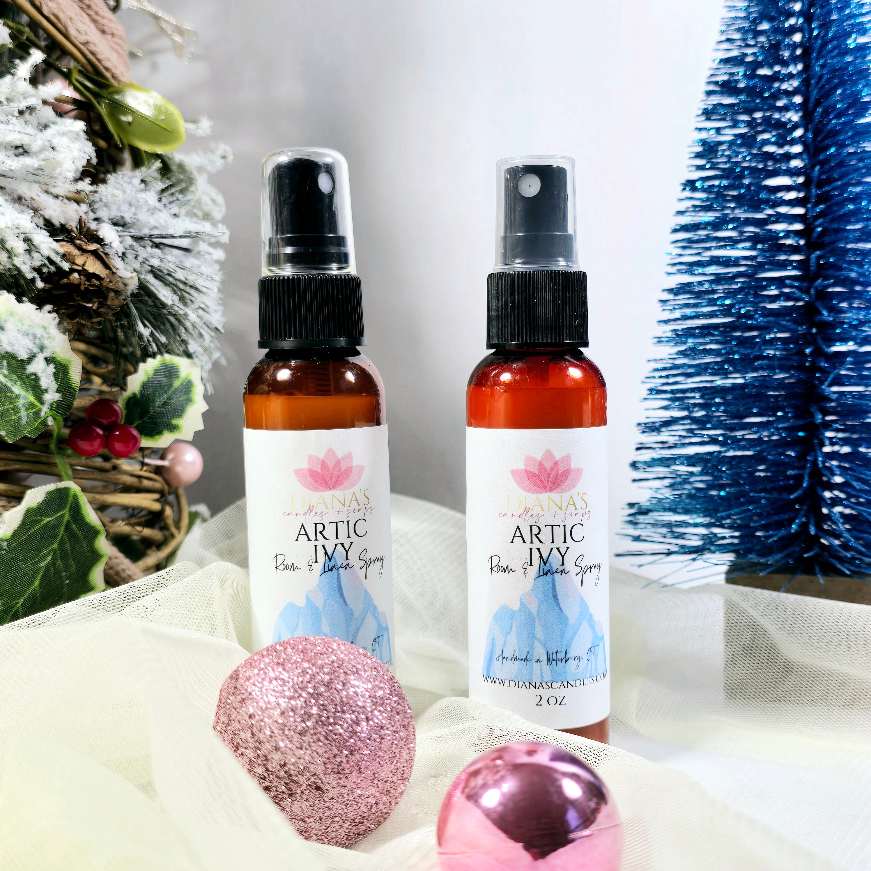 Arctic Ivy Room Spray Diana's Candles and Soaps