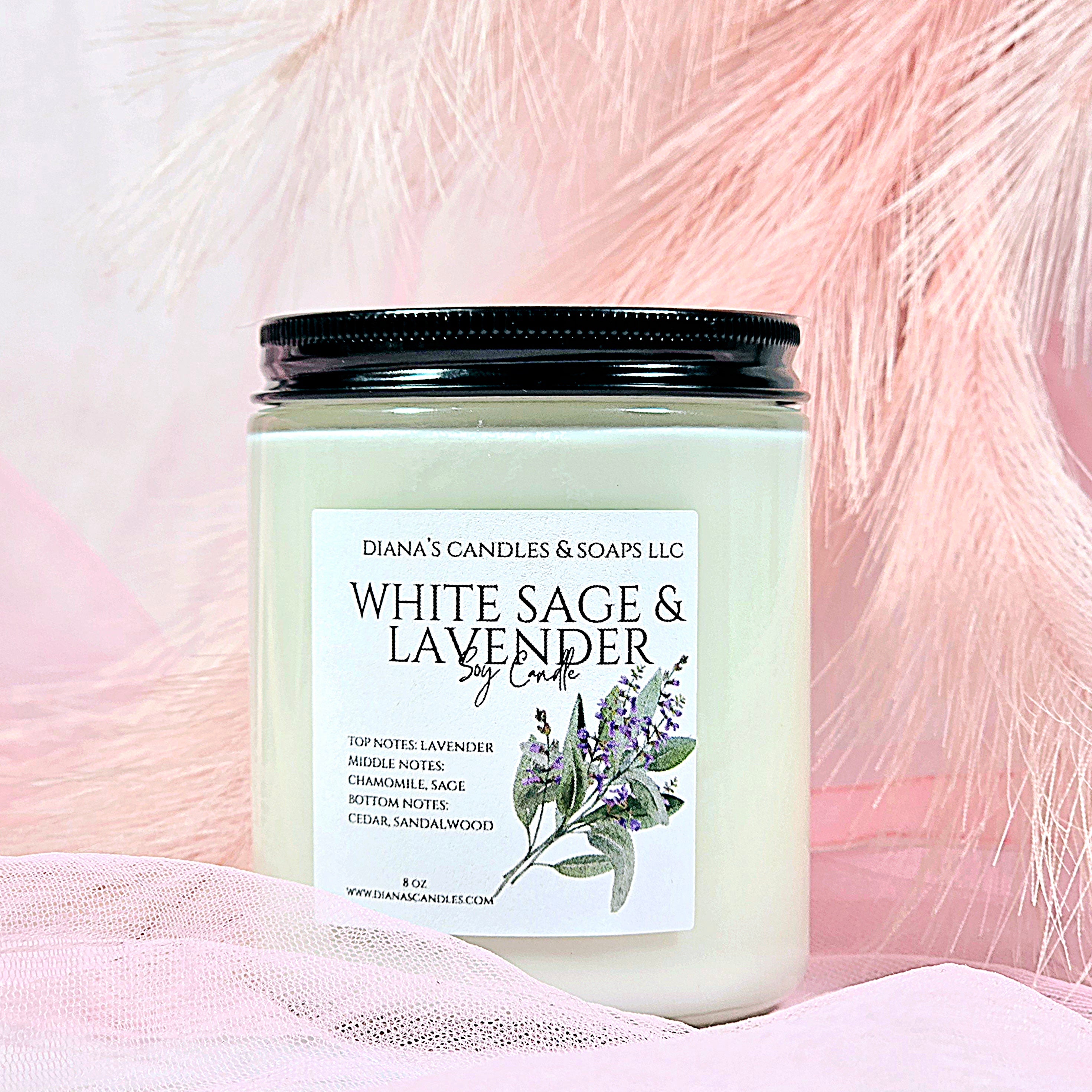 White Sage & Lavender Candle