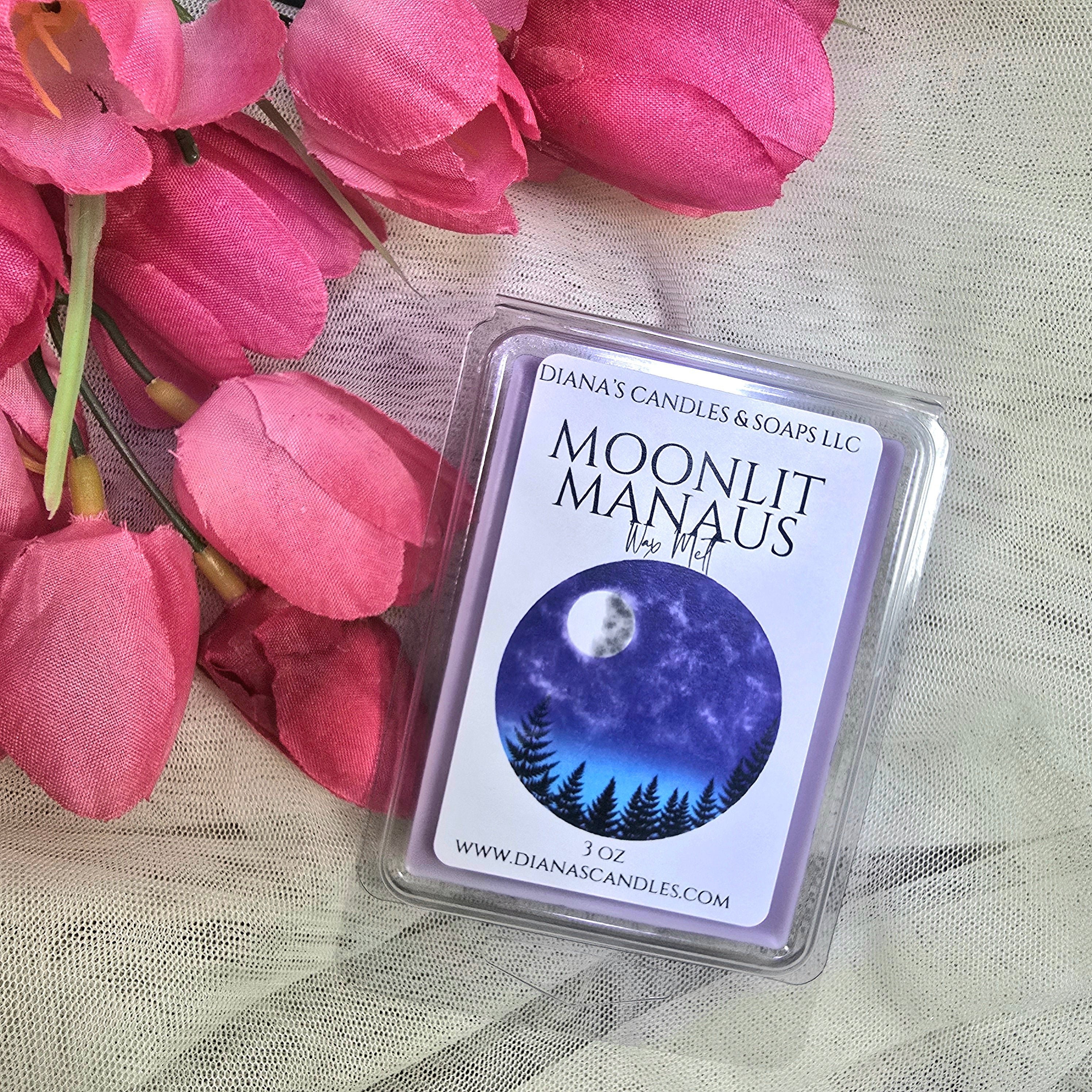Moonlit Manaus Wax Melt Diana's Candles and Soaps