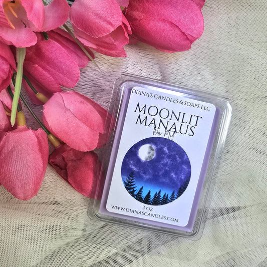 Moonlit Manaus Wax Melt Diana's Candles and Soaps