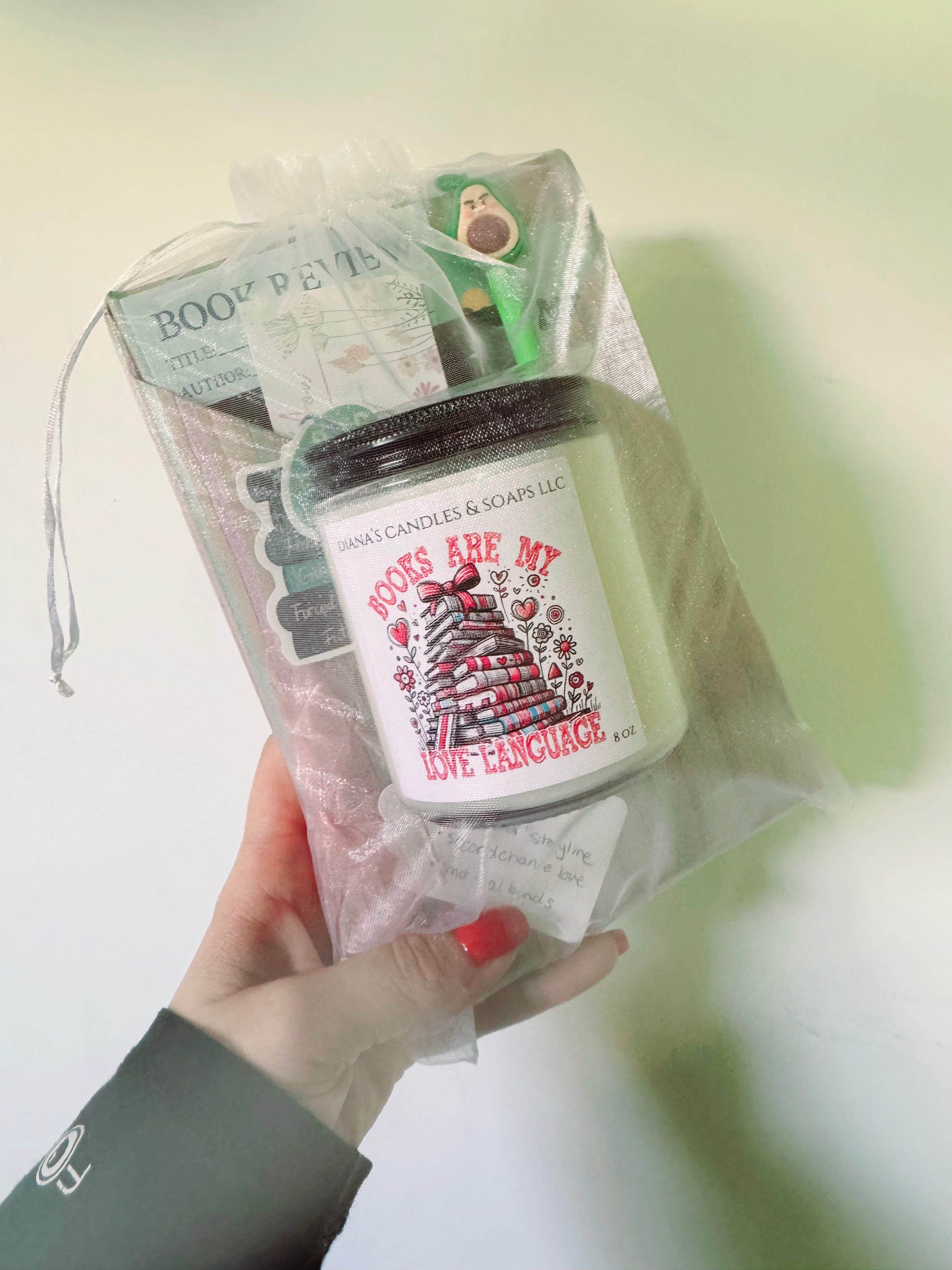 Collab with Blind Date with a Book Diana's Candles and Soaps