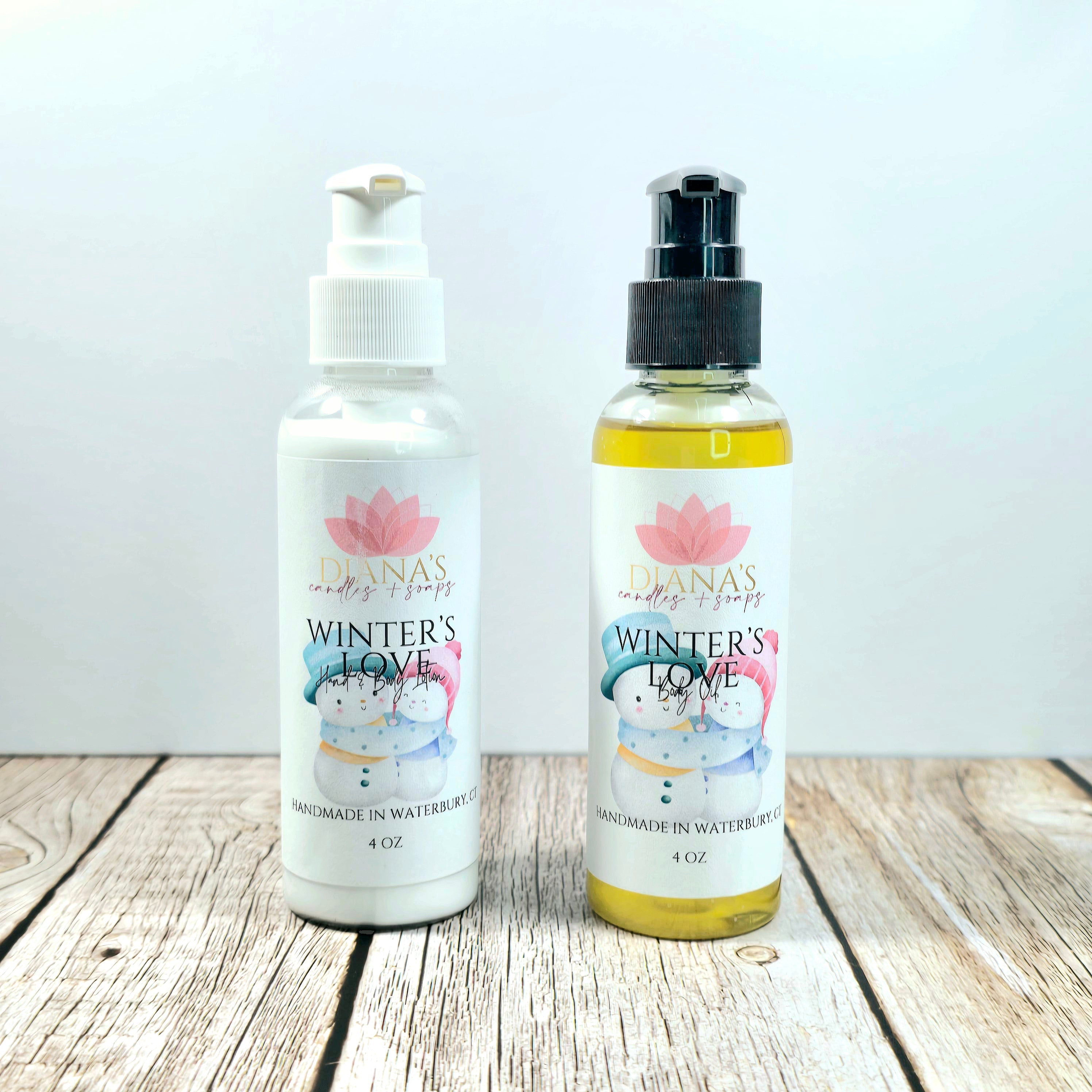 Winter's Love Moisturizer Diana's Candles and Soaps