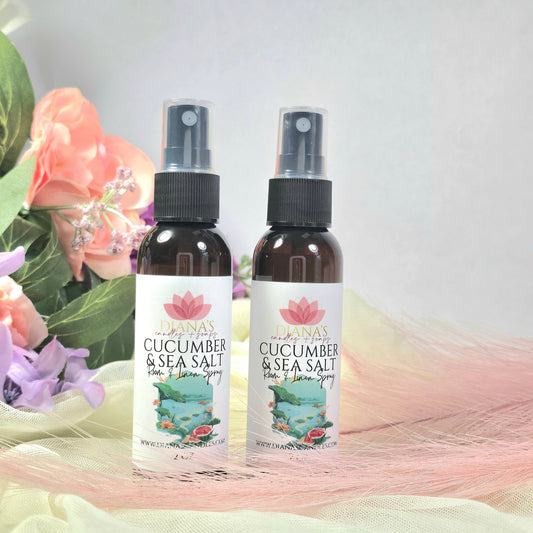 Cucumber & Sea Salt Room Spray Diana's Candles and Soaps