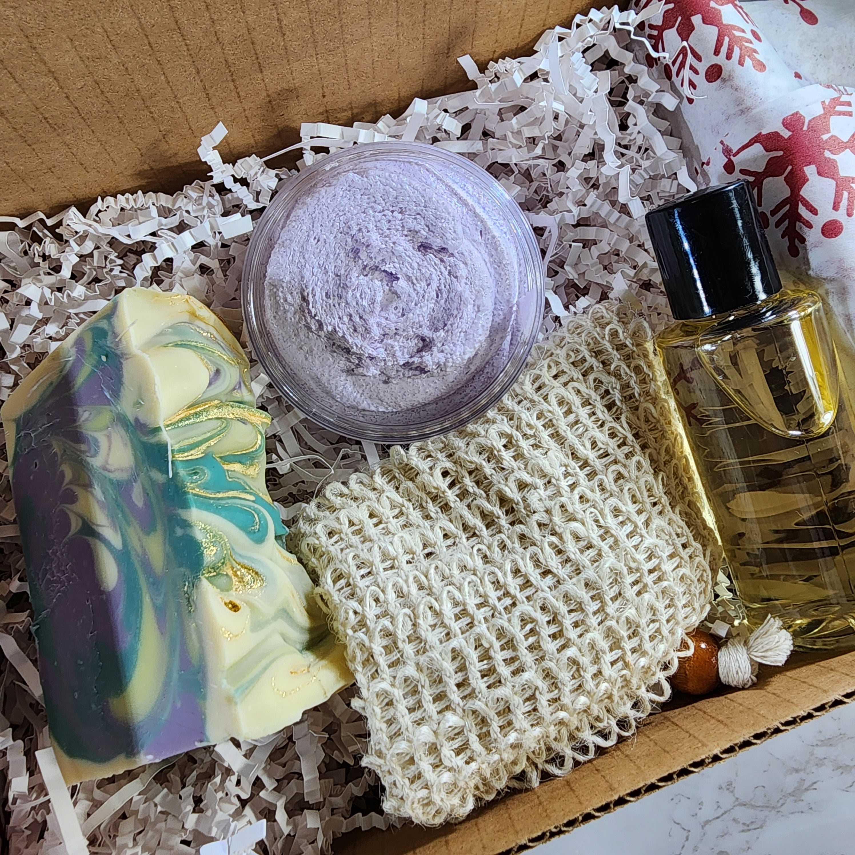 Cozy Vibes Gift Set Diana's Candles and Soaps