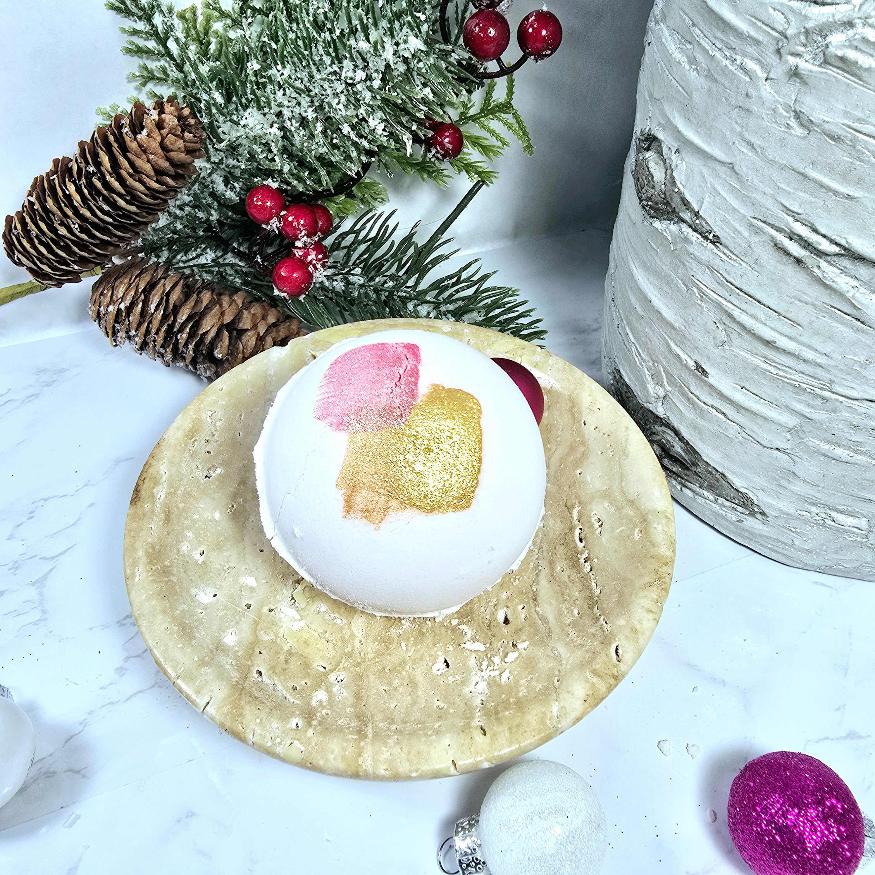 Champagne Toast – Handmade Bath Bomb Diana's Candles and Soaps