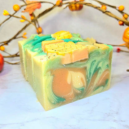 Fall Leaves Soap Bar Diana's Candles and Soaps