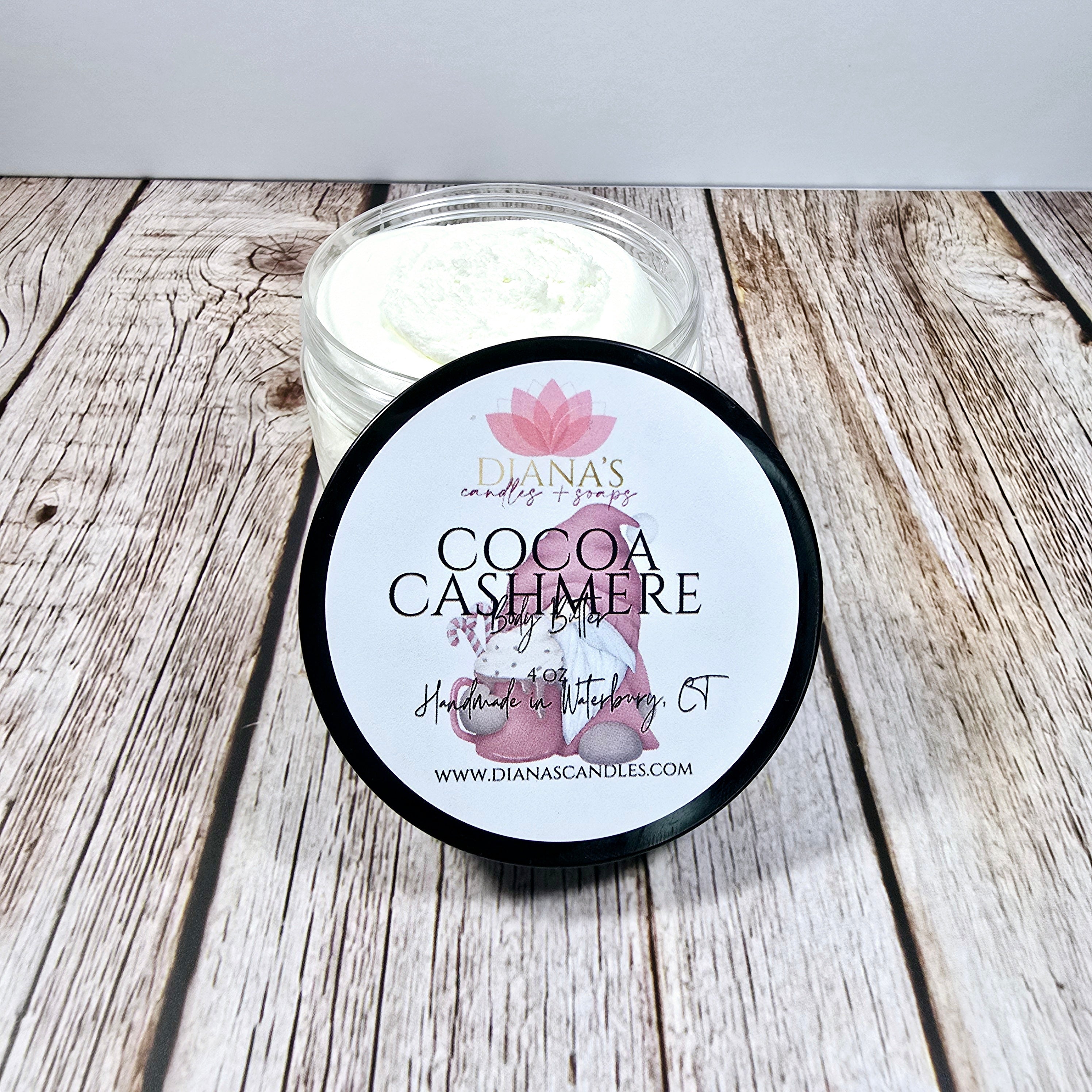 Cocoa Cashmere Body Butter Diana's Candles and Soaps