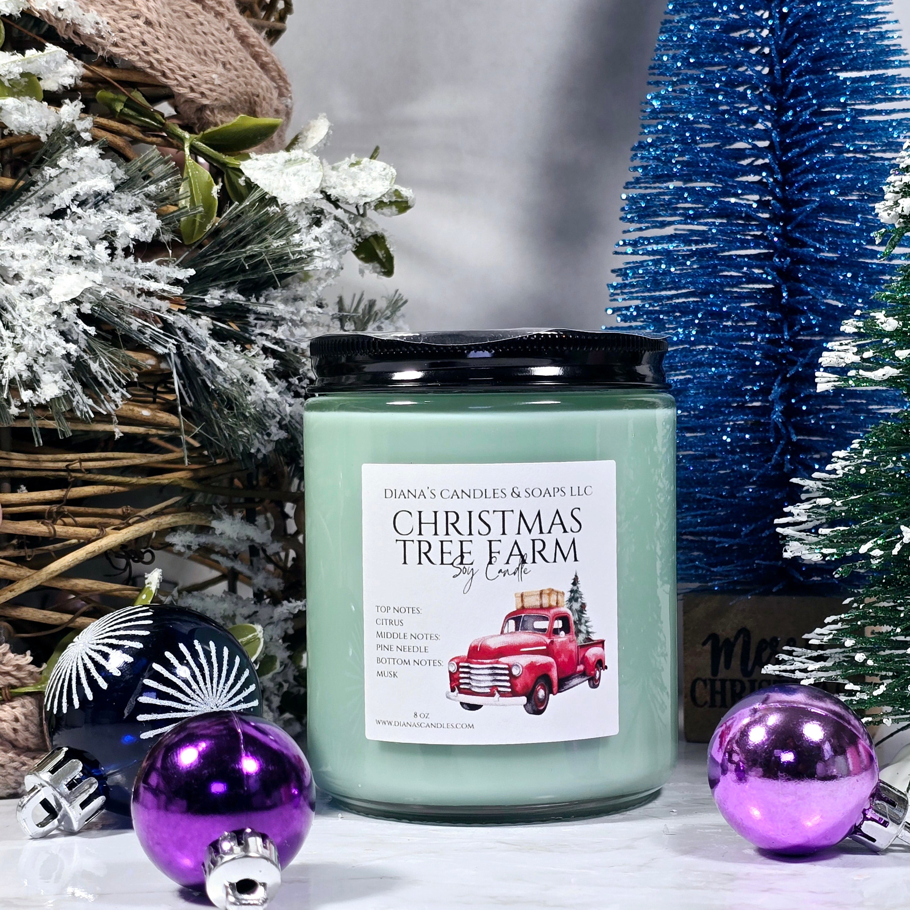 Christmas Tree Farm Candle Diana's Candles and Soaps