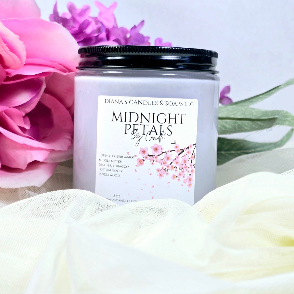 Midnight Petals Candle Diana's Candles and Soaps
