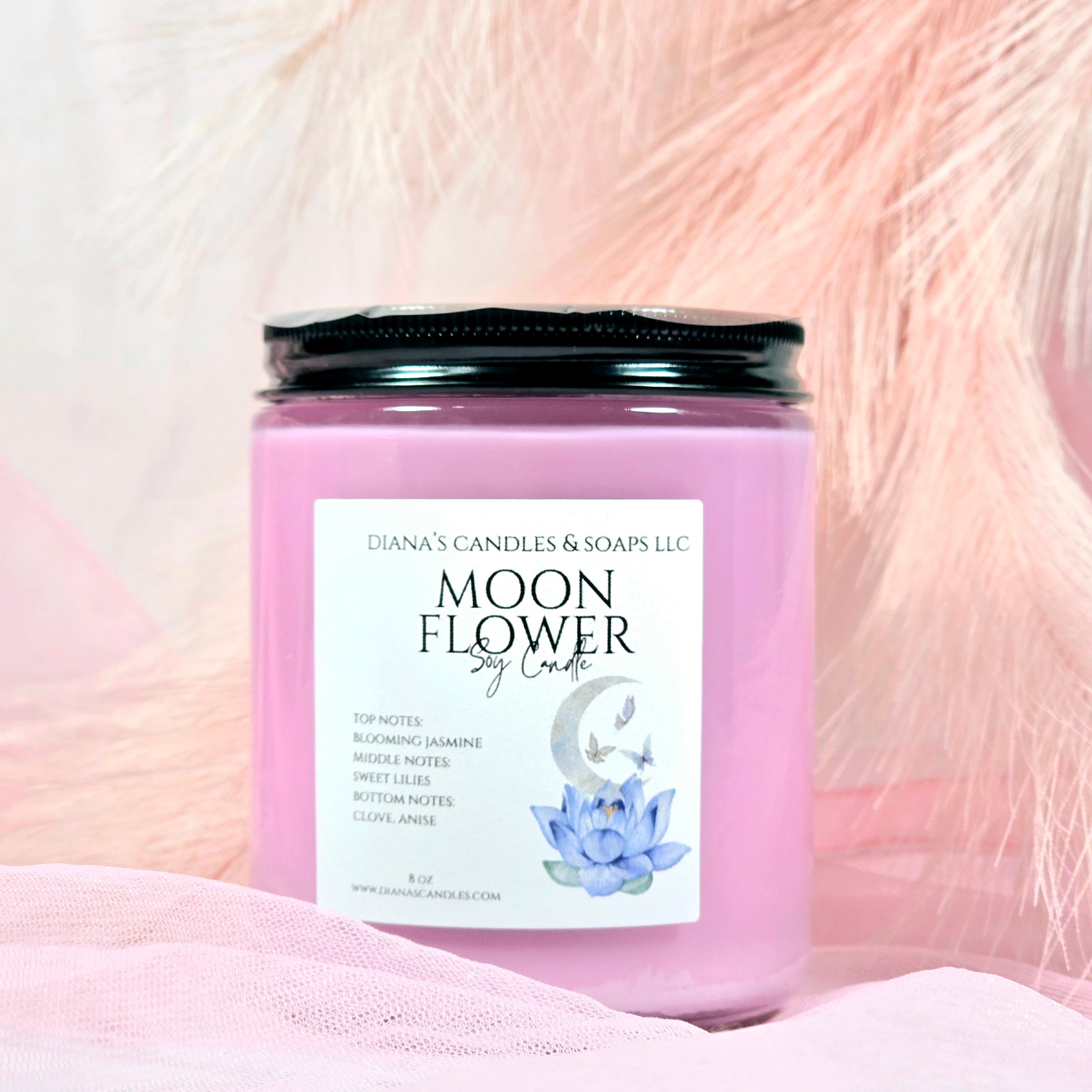 Moon Flower Candle