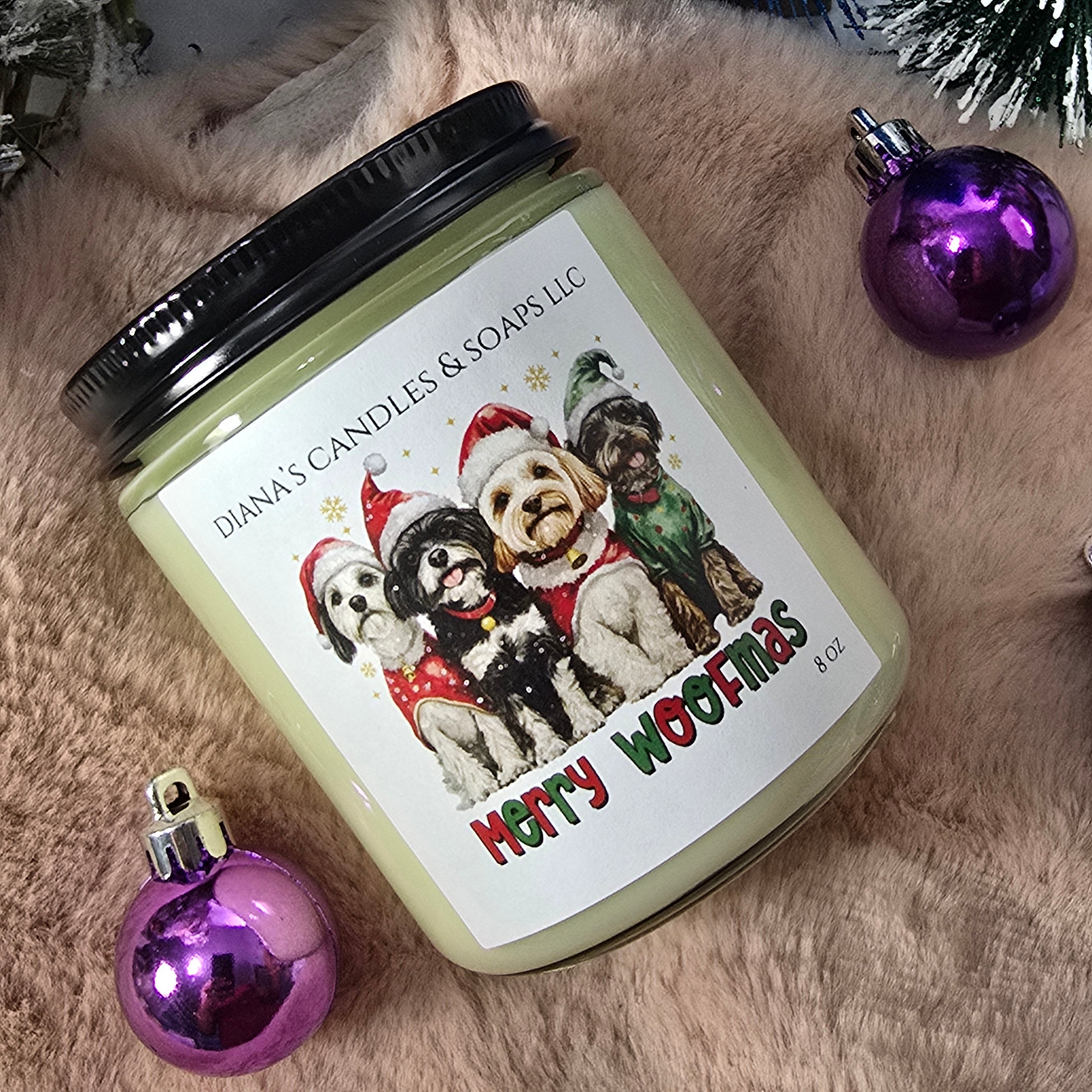 Merry Woofmas Candle Diana's Candles and Soaps