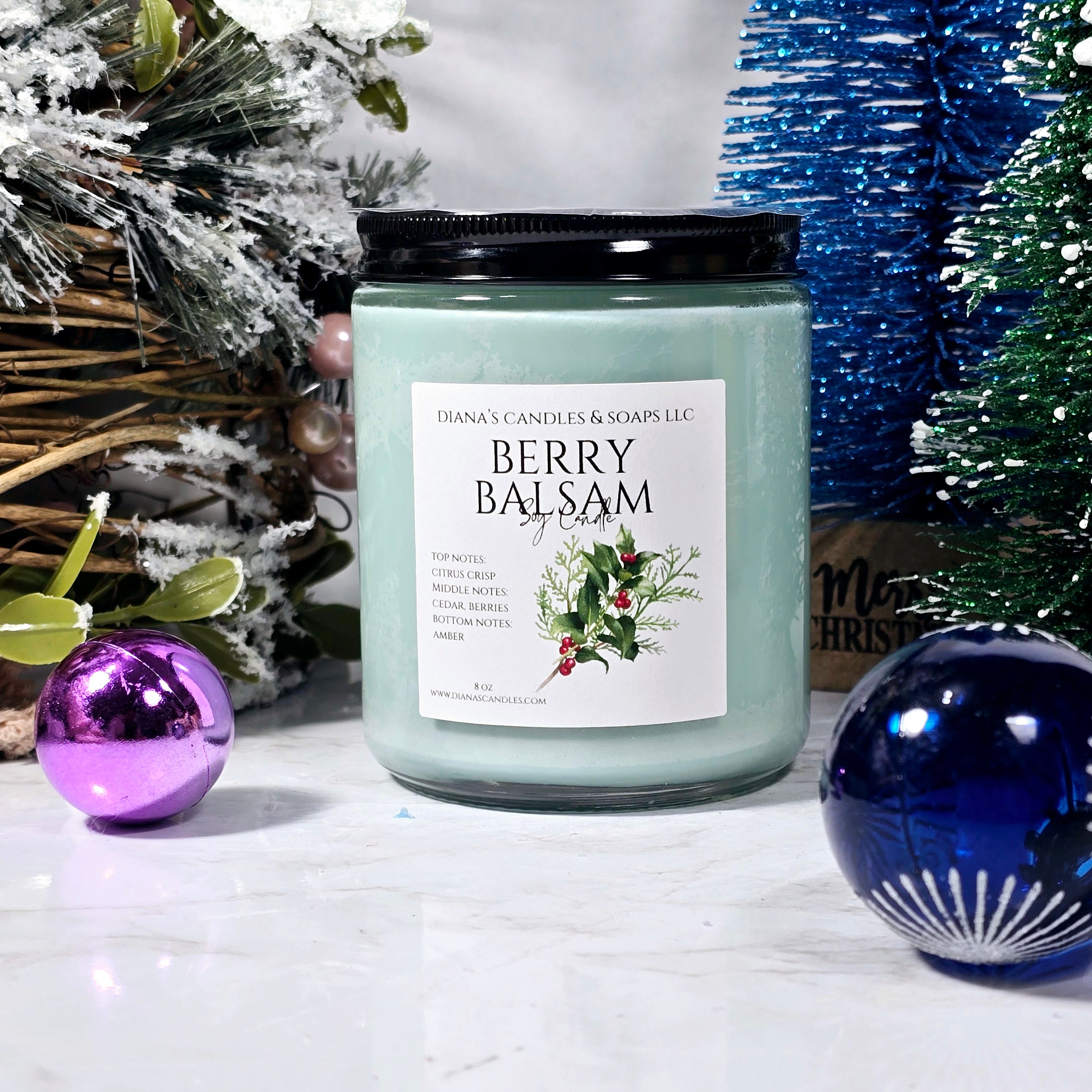 Balsam & Berry Candle Diana's Candles and Soaps