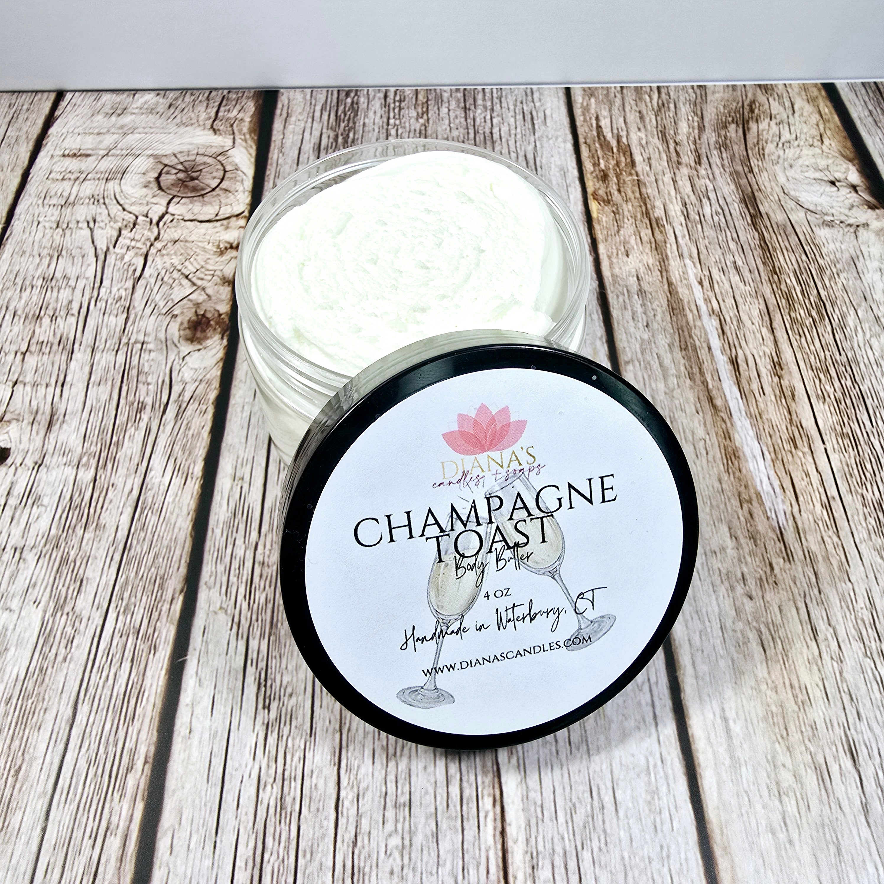 Champagne Toast Body Butter Diana's Candles and Soaps