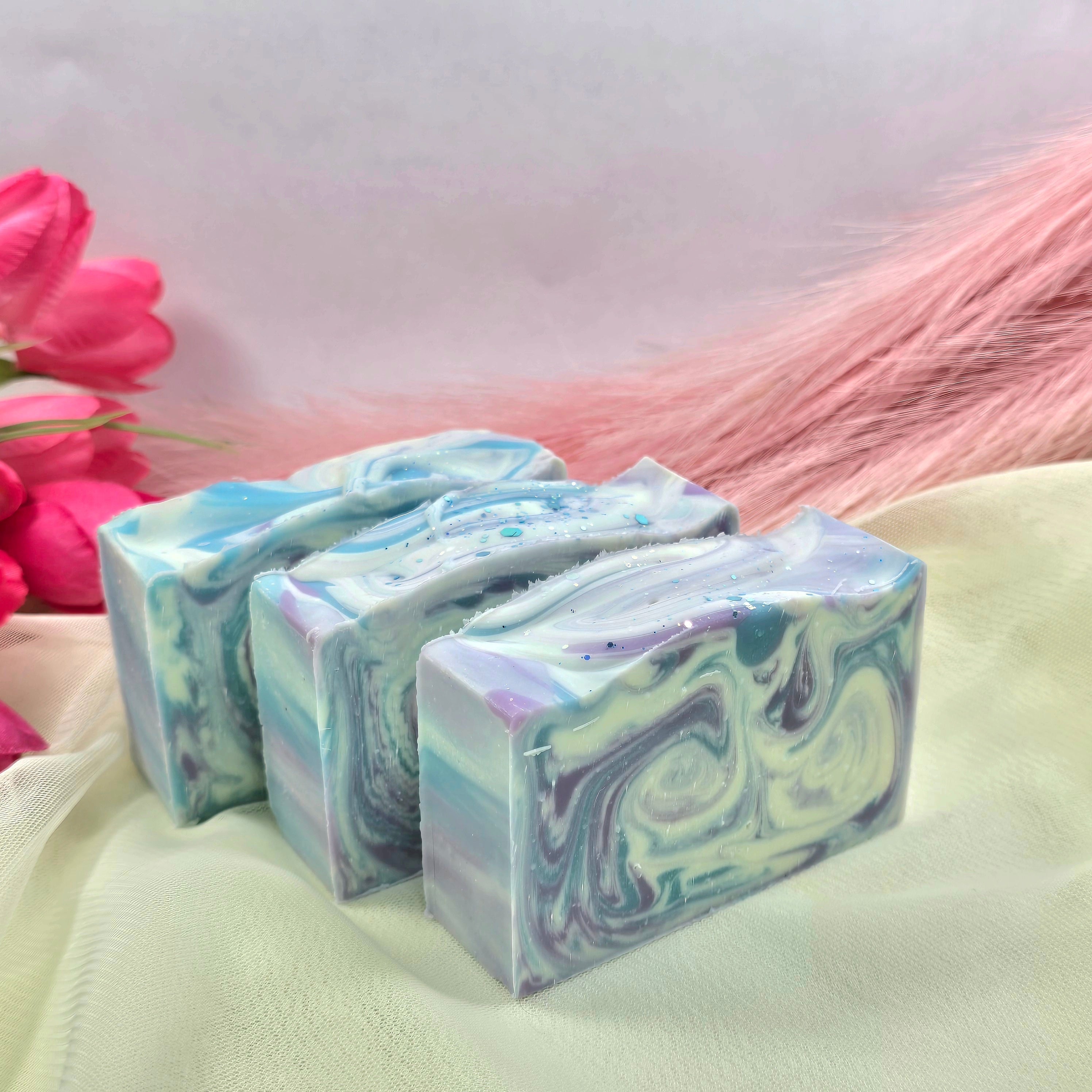 Mermaids at Midnight Soap Bar Diana's Candles and Soaps