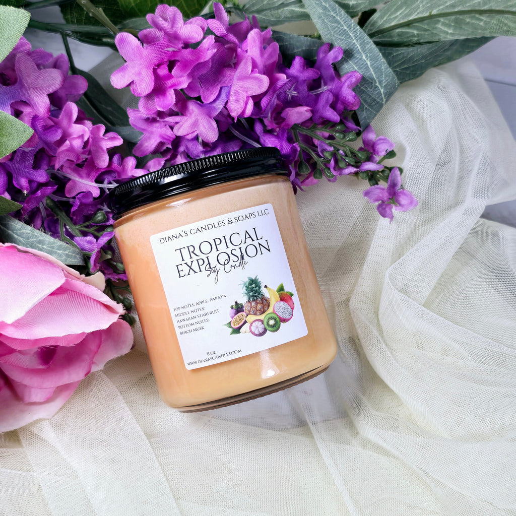 Tropical Explosion Candle Diana's Candles and Soaps