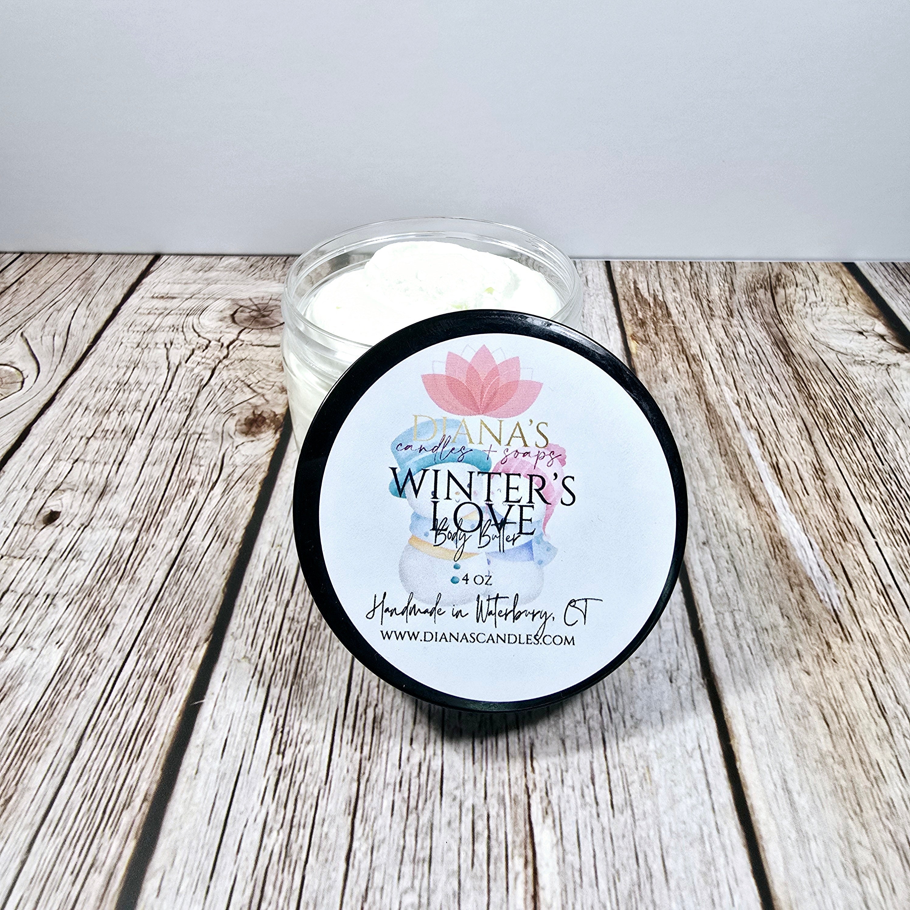 Winter's Love Body Butter Diana's Candles and Soaps