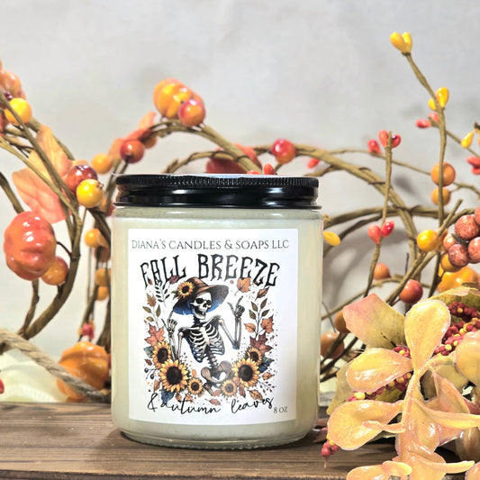 Fall Breeze & Autumn Leaves Candle Diana's Candles and Soaps