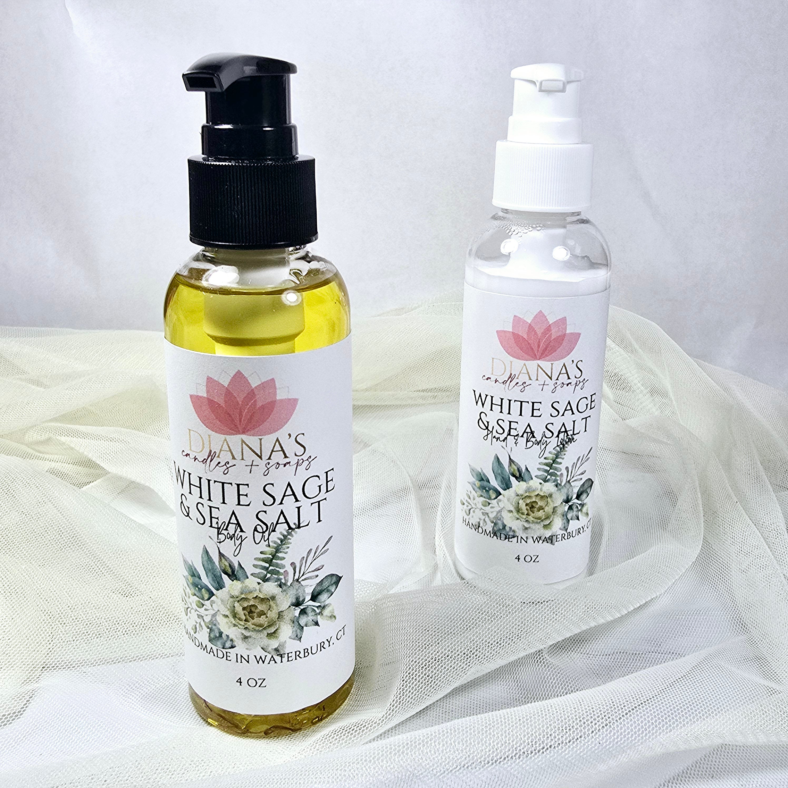 White Sage & Sea Salt Diana's Candles and Soaps