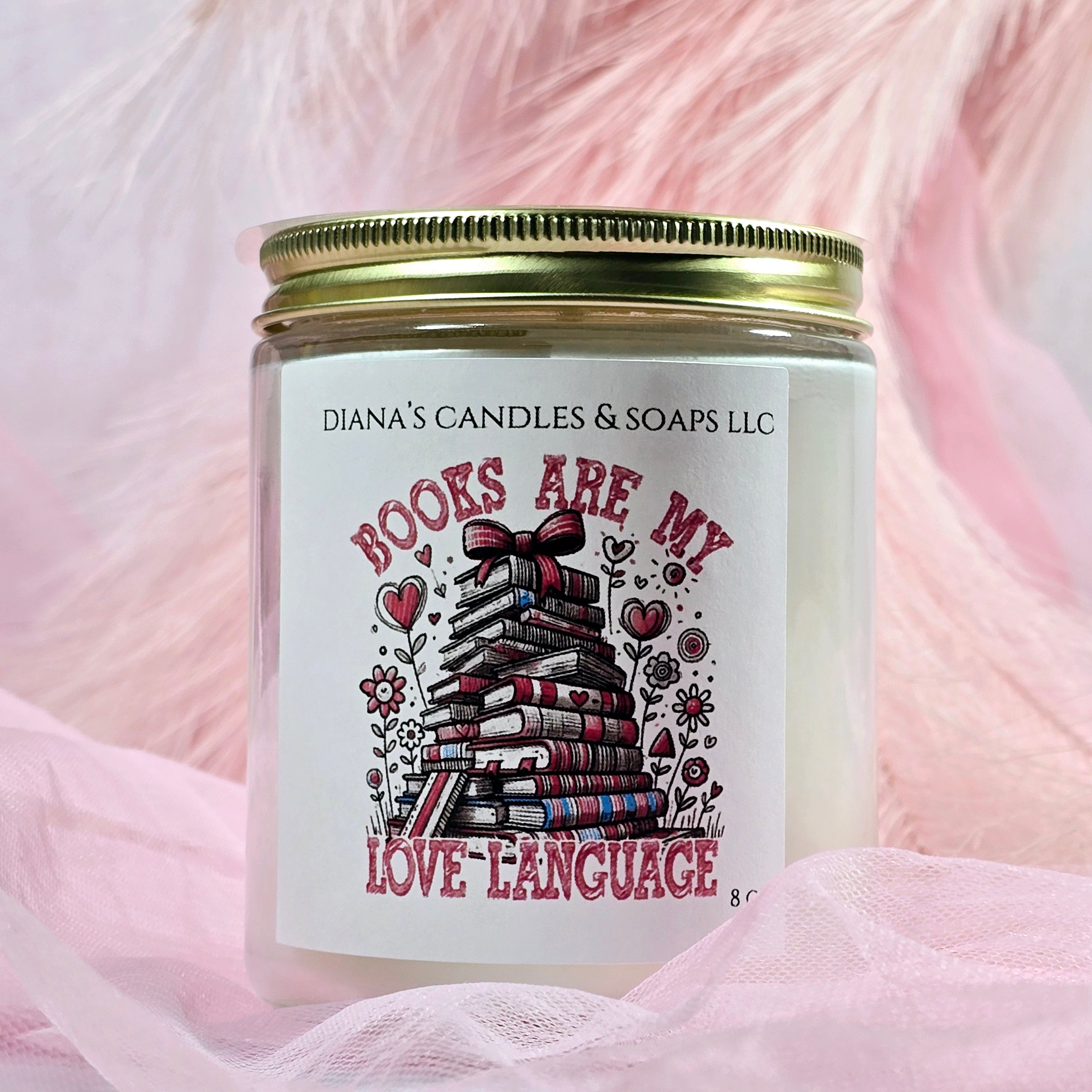 Book lovers language Diana's Candles and Soaps