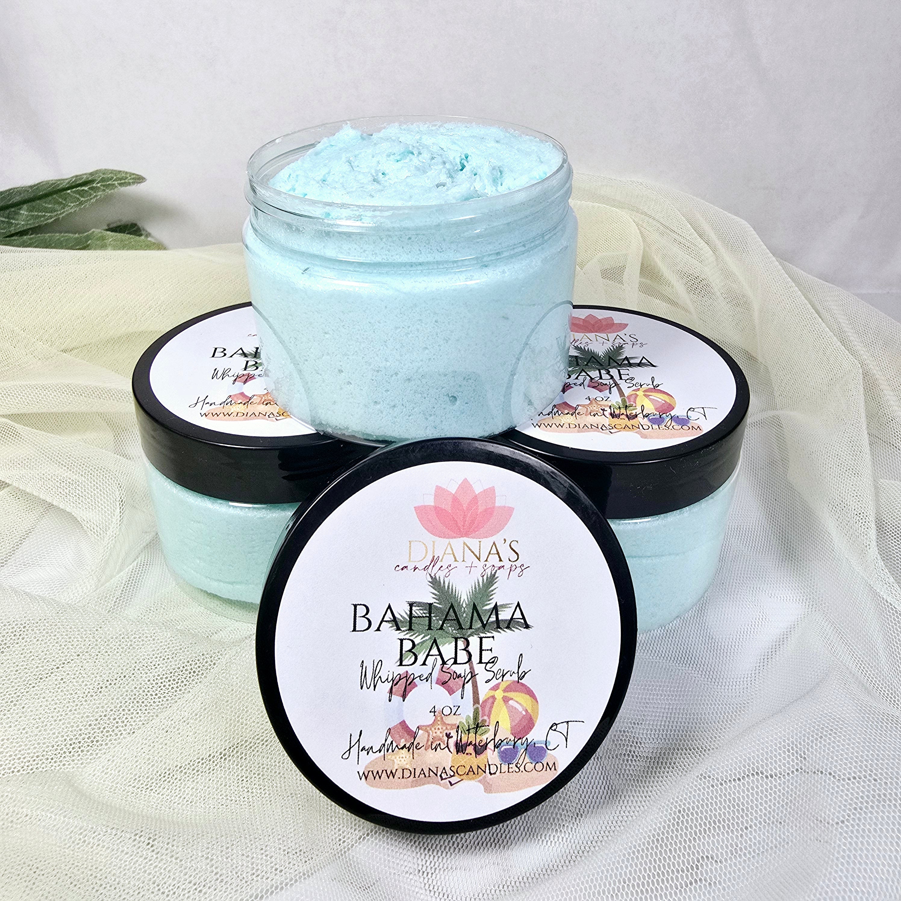 Bahama Mama Whipped Soap Scrub Diana's Candles and Soaps