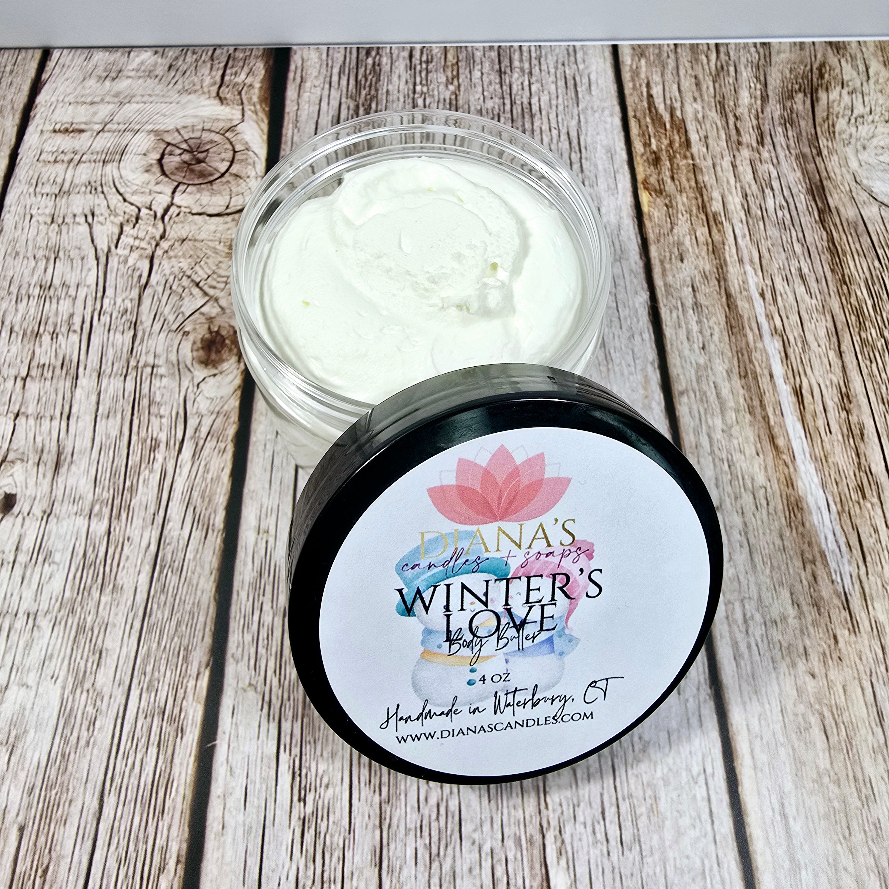 Winter's Love Body Butter Diana's Candles and Soaps