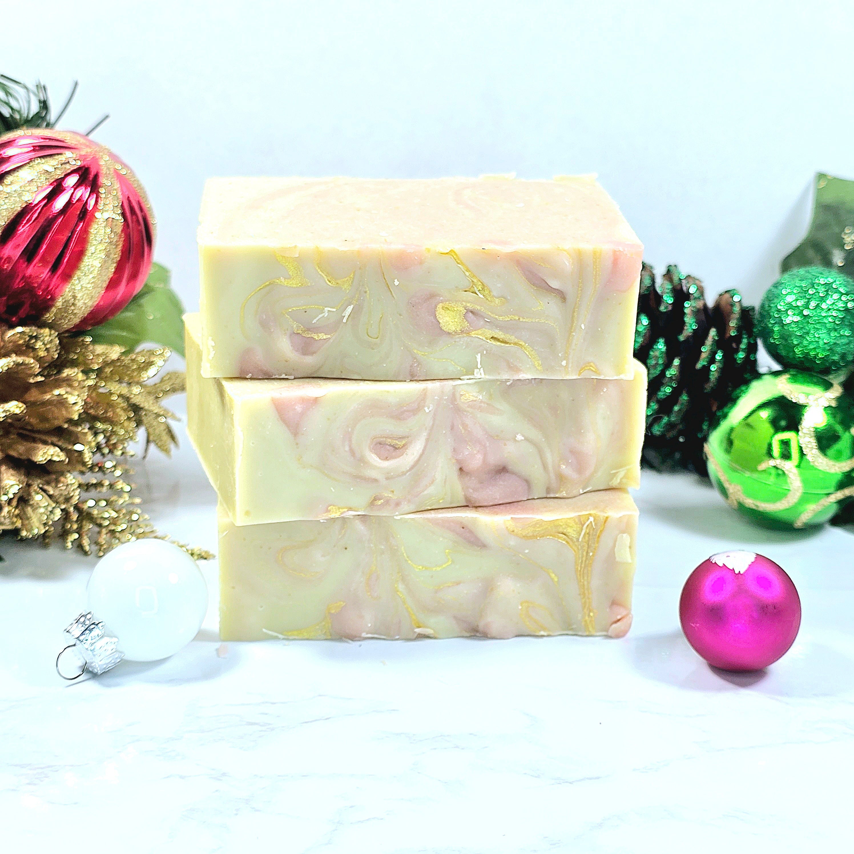 Champagne Toast Holiday Soap Bar Diana's Candles and Soaps