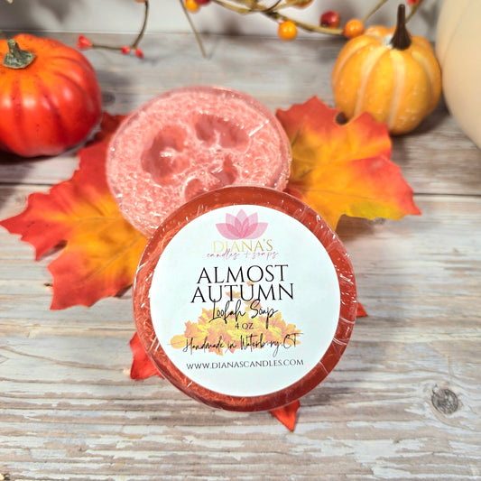 Almost Autumn Loofah Soap Diana's Candles and Soaps