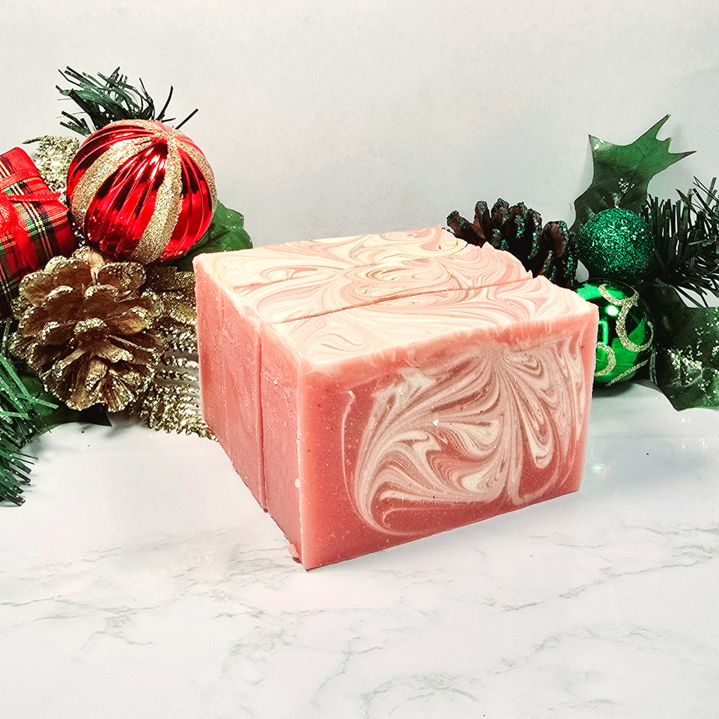 Pomegranate Cider Holiday Soap Bar Diana's Candles and Soaps
