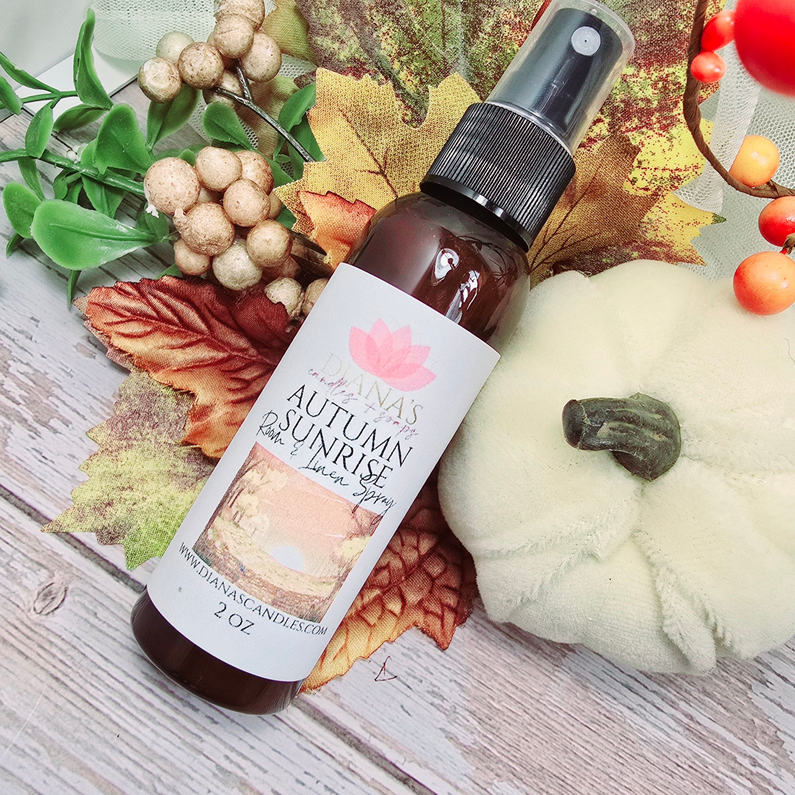 Autumn Sunrise Room Spray Diana's Candles and Soaps