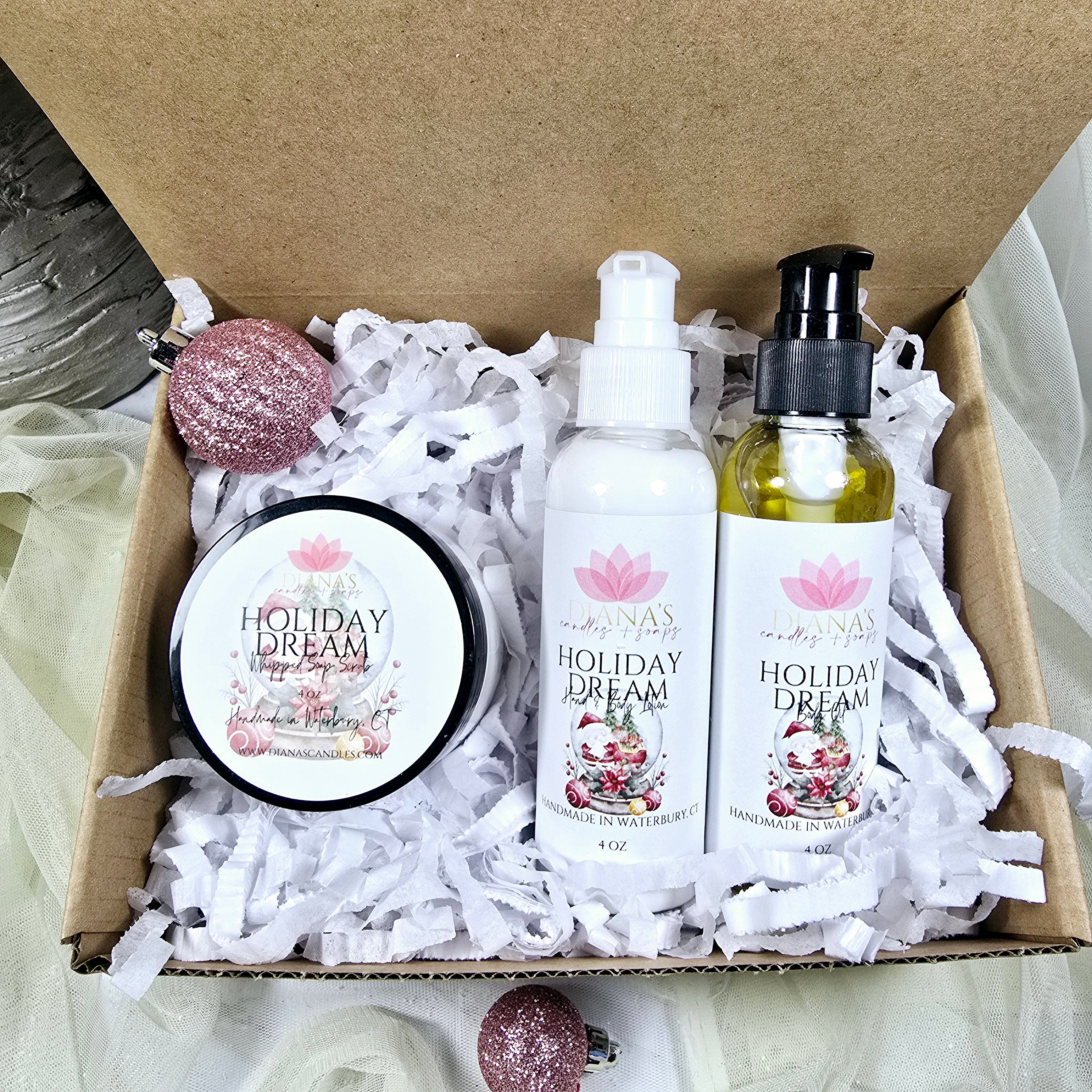 Body Care Set Diana's Candles and Soaps