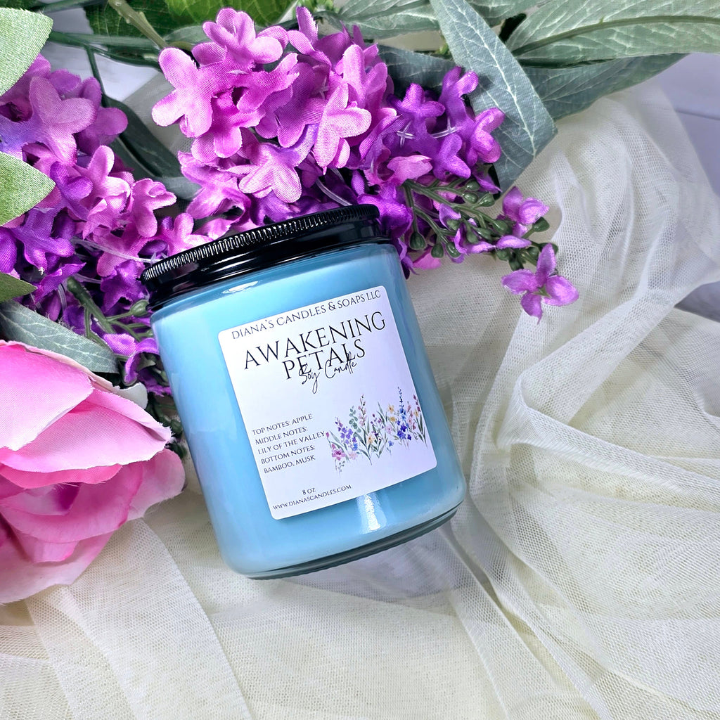Awakening Petals Candle Diana's Candles and Soaps
