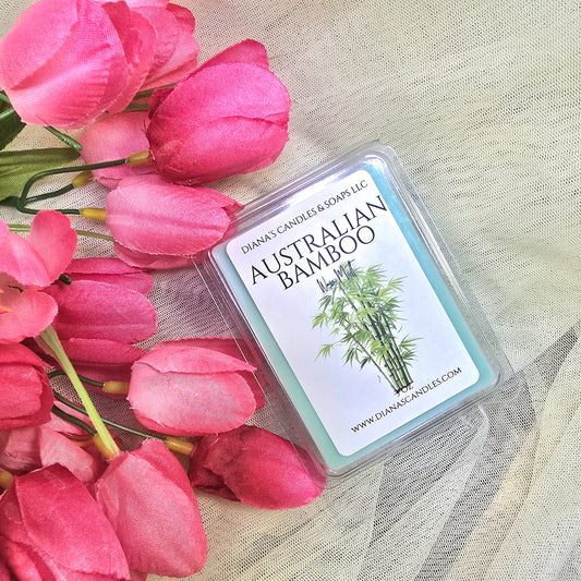 Australian Bamboo Wax Melts Diana's Candles and Soaps