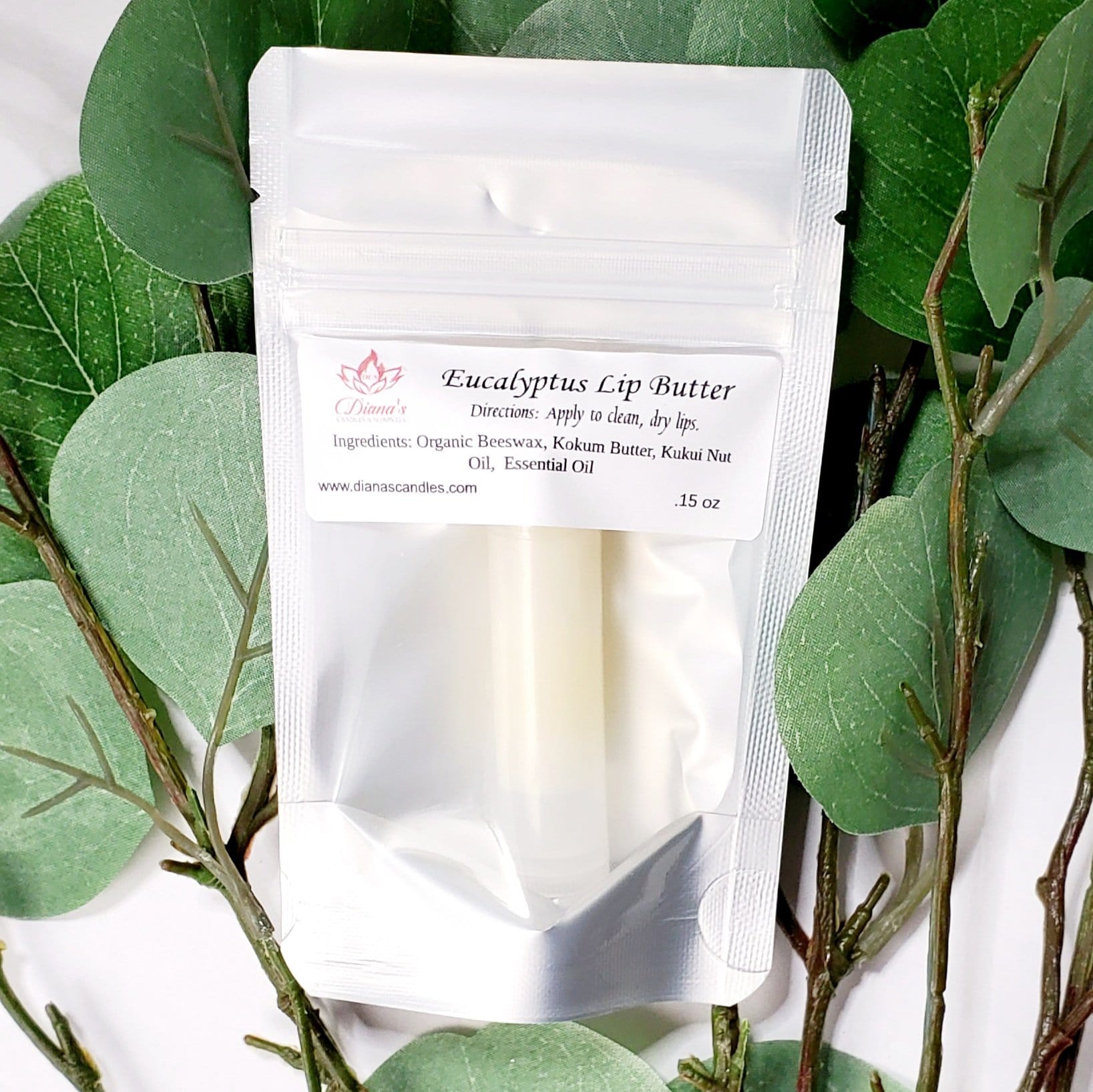 Eucalyptus Lip Butter - Diana's Candles and Soaps 