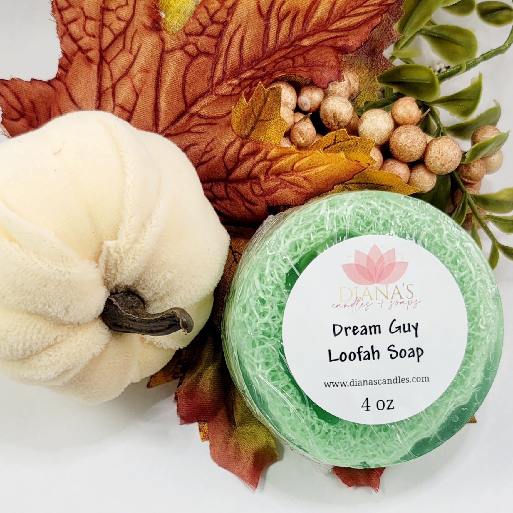 Dream Guy Loofah Soap - Diana's Candles and Soaps 