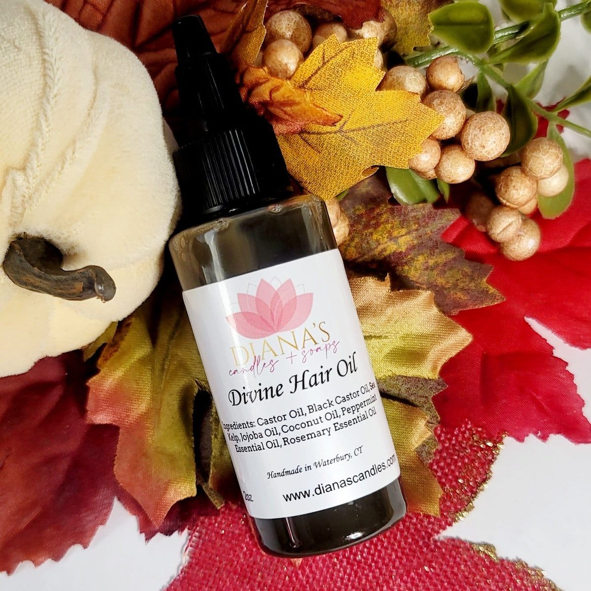 Divine Hair Oil - Diana's Candles and Soaps 