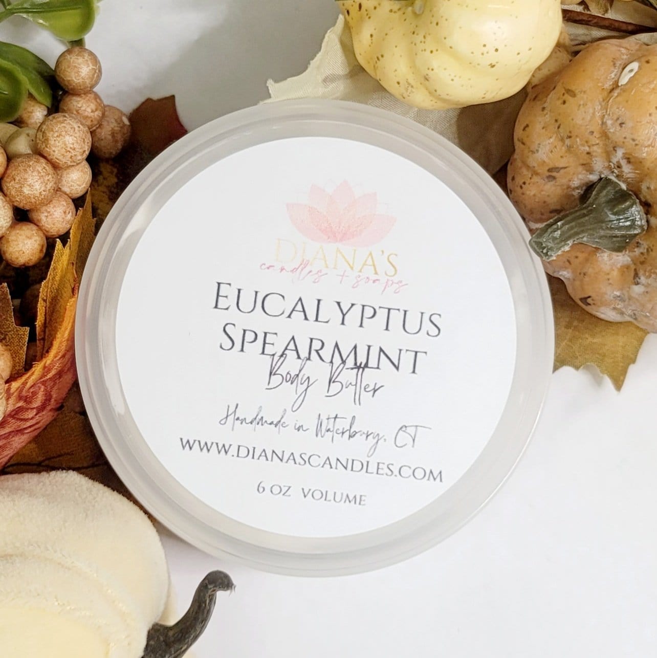 Eucalyptus Spearmint Body Butter - Diana's Candles and Soaps 