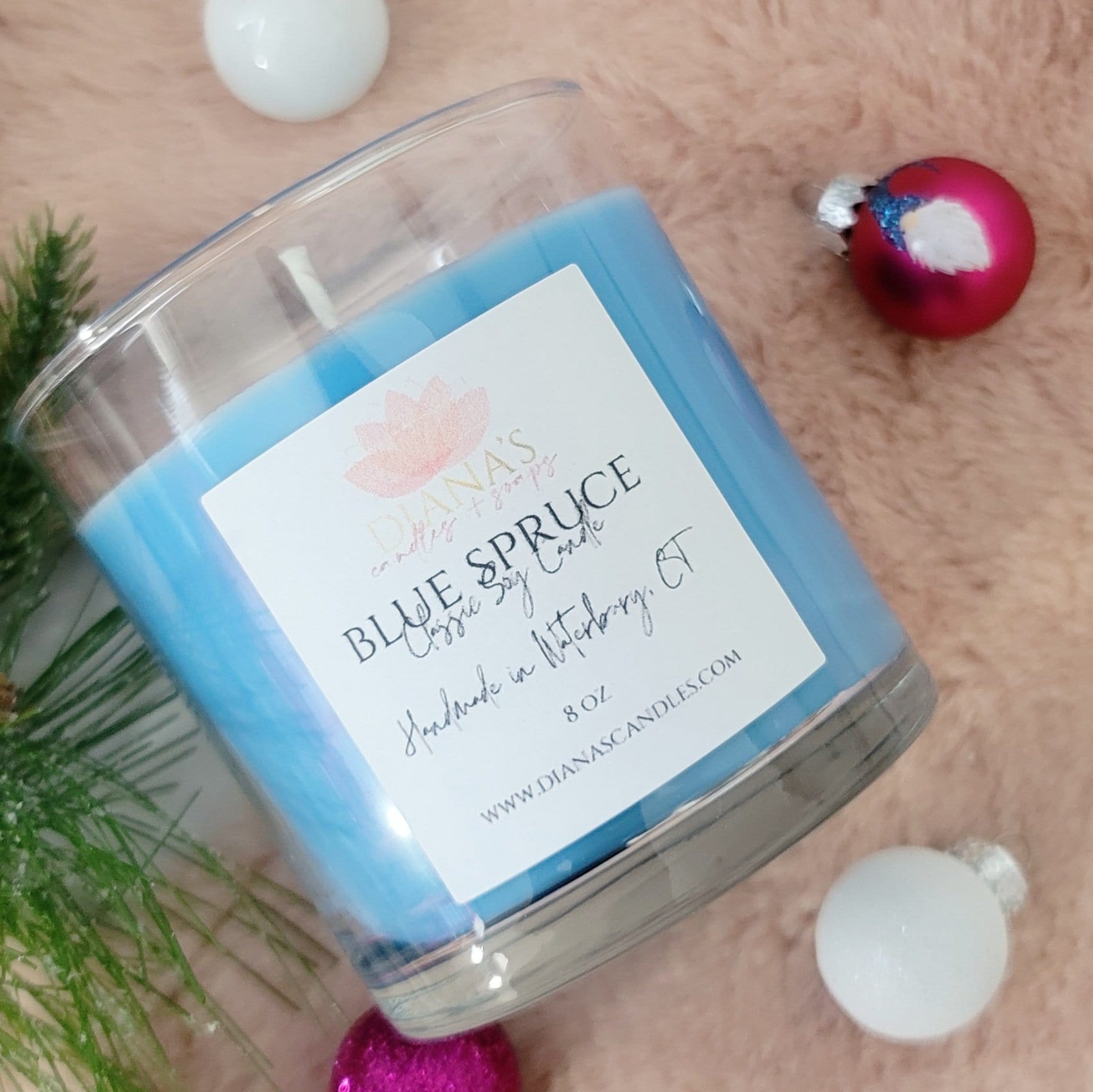 Blue Spruce Candle - Diana's Candles and Soaps 